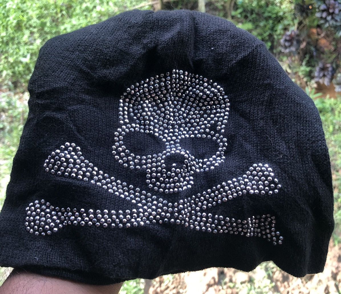 Japanese Brand Forstep beanie hats x skull x big logo Size ONE SIZE - 3 Thumbnail