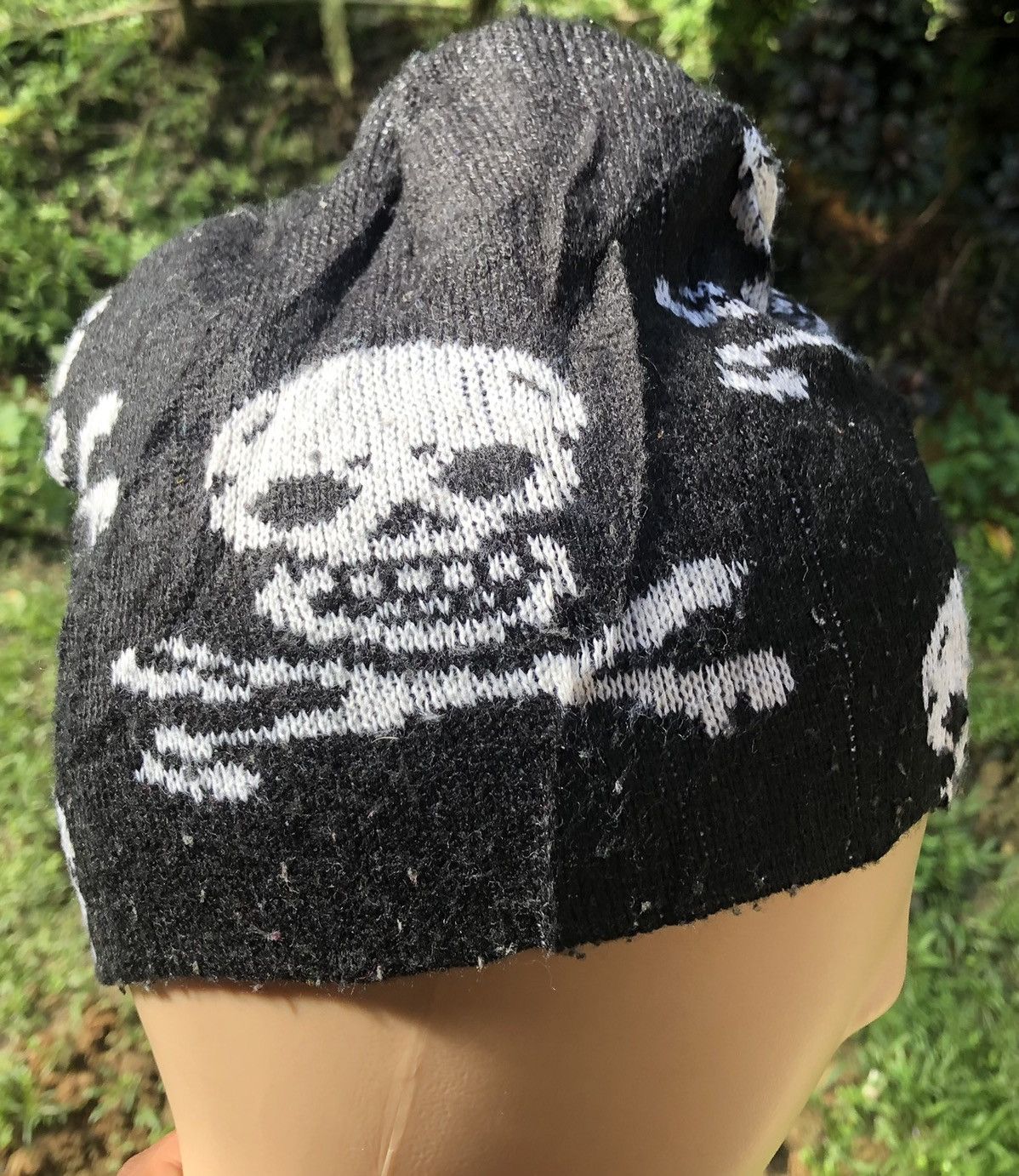 Japanese Brand × Vintage Beanie skulls x full print x Japanese brand Size ONE SIZE - 6 Thumbnail