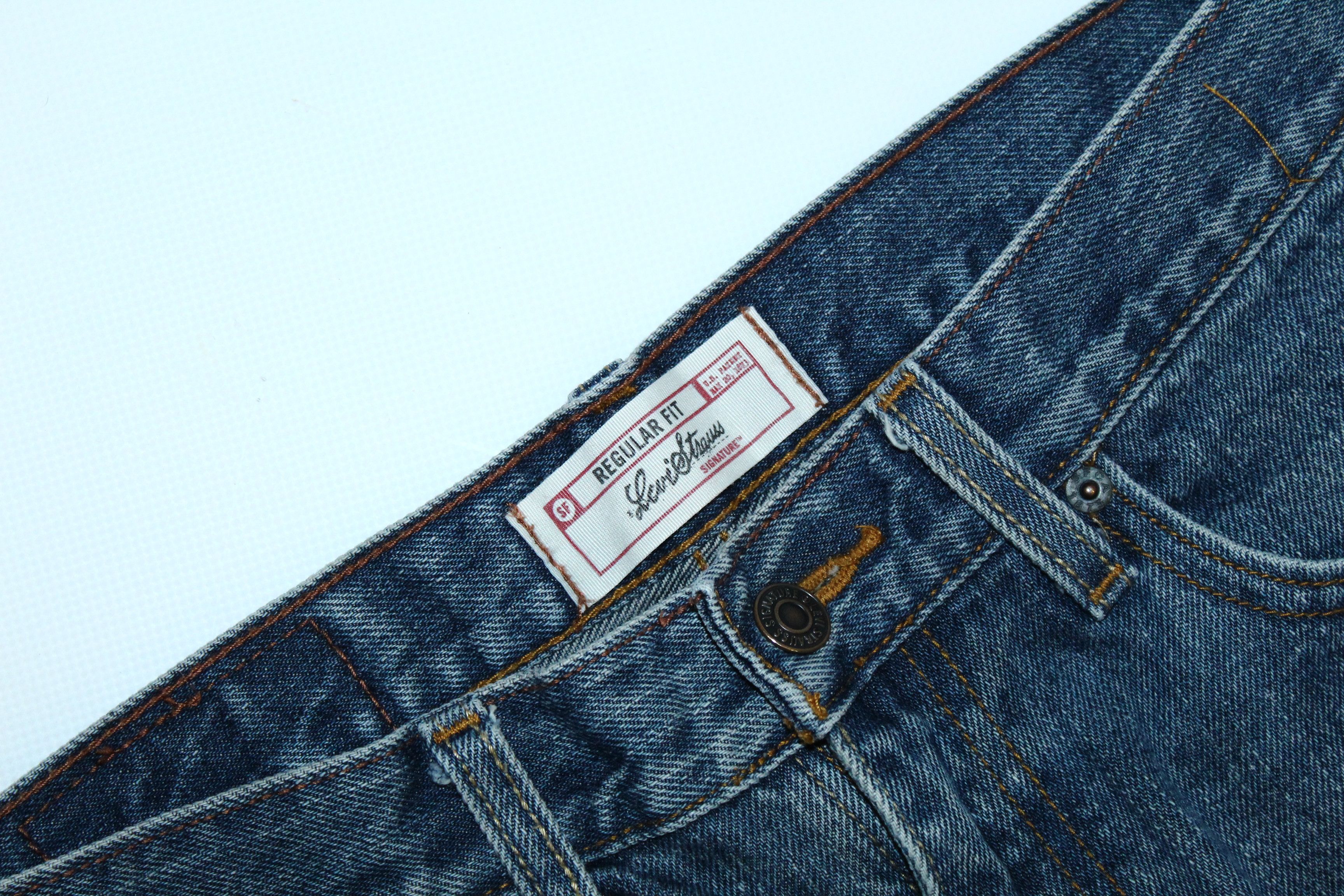 Levi's 🔥 VTG 🔥 Levi's Signature Dirty Stonewash Faded Jeans Size US 30 / EU 46 - 4 Thumbnail