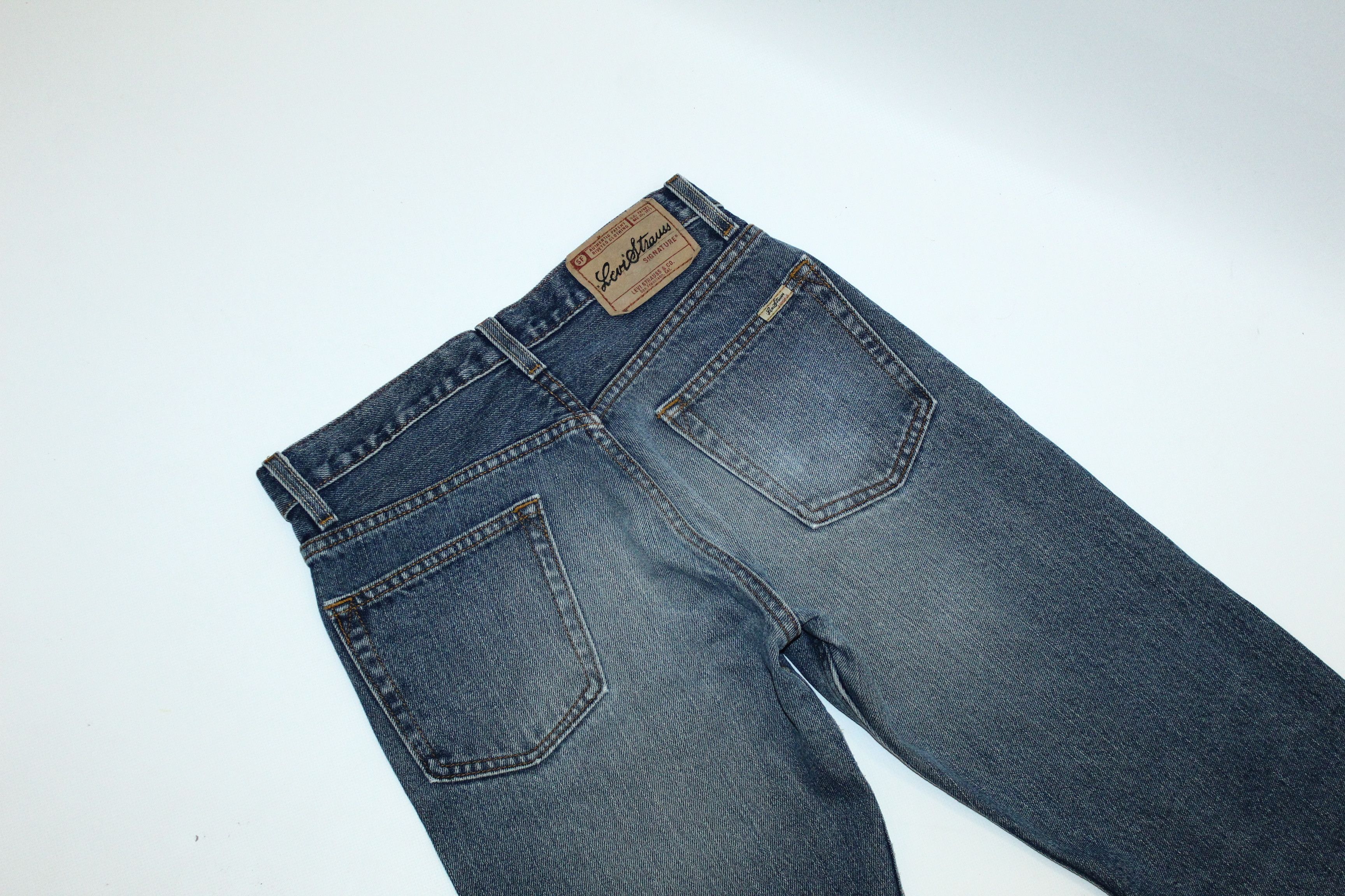 Levi's 🔥 VTG 🔥 Levi's Signature Dirty Stonewash Faded Jeans Size US 30 / EU 46 - 8 Thumbnail