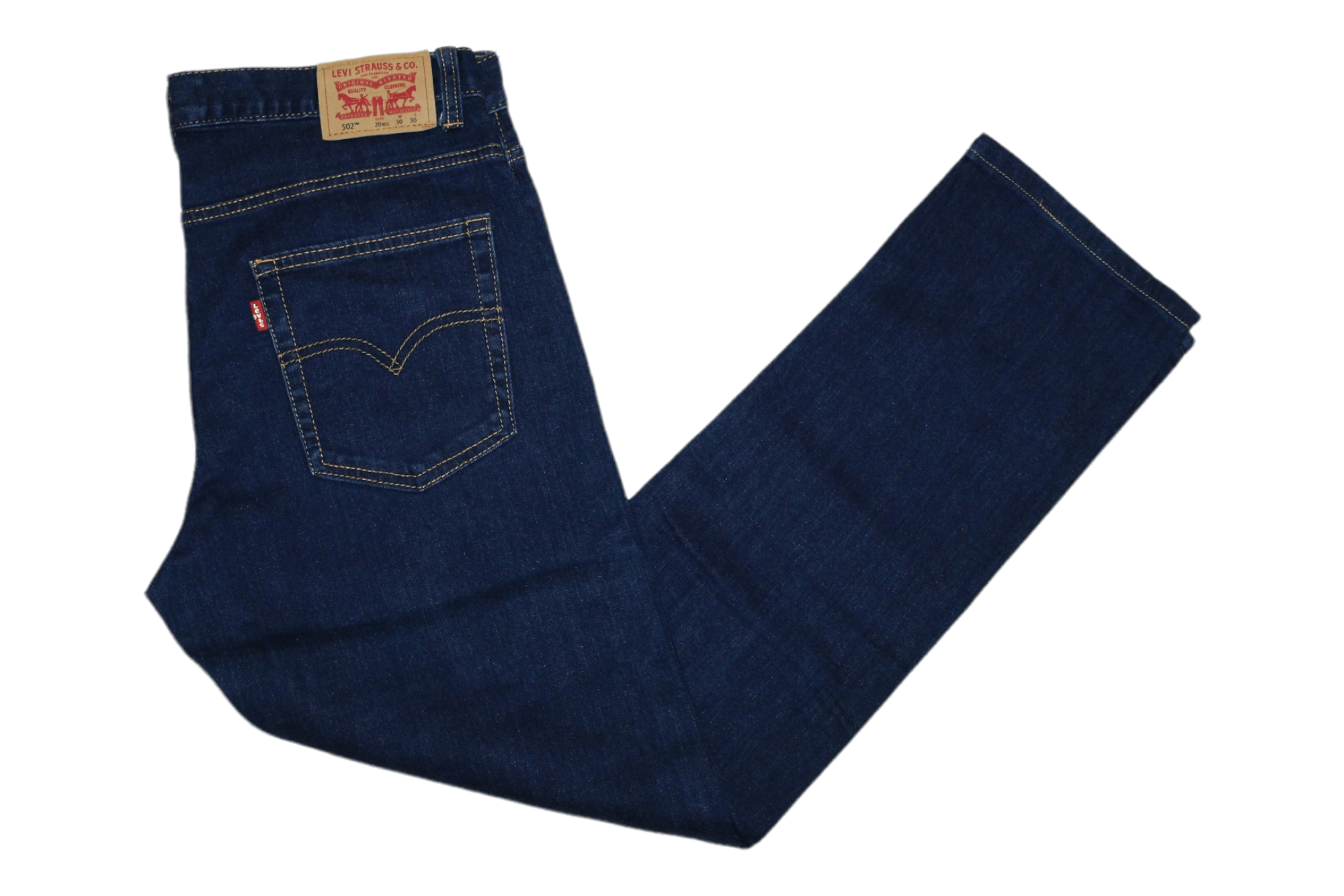 Levi's Vintage Clothing Y2k Levi's 502 Regular Taper Indigo Jeans Size US 30 / EU 46 - 1 Thumbnail