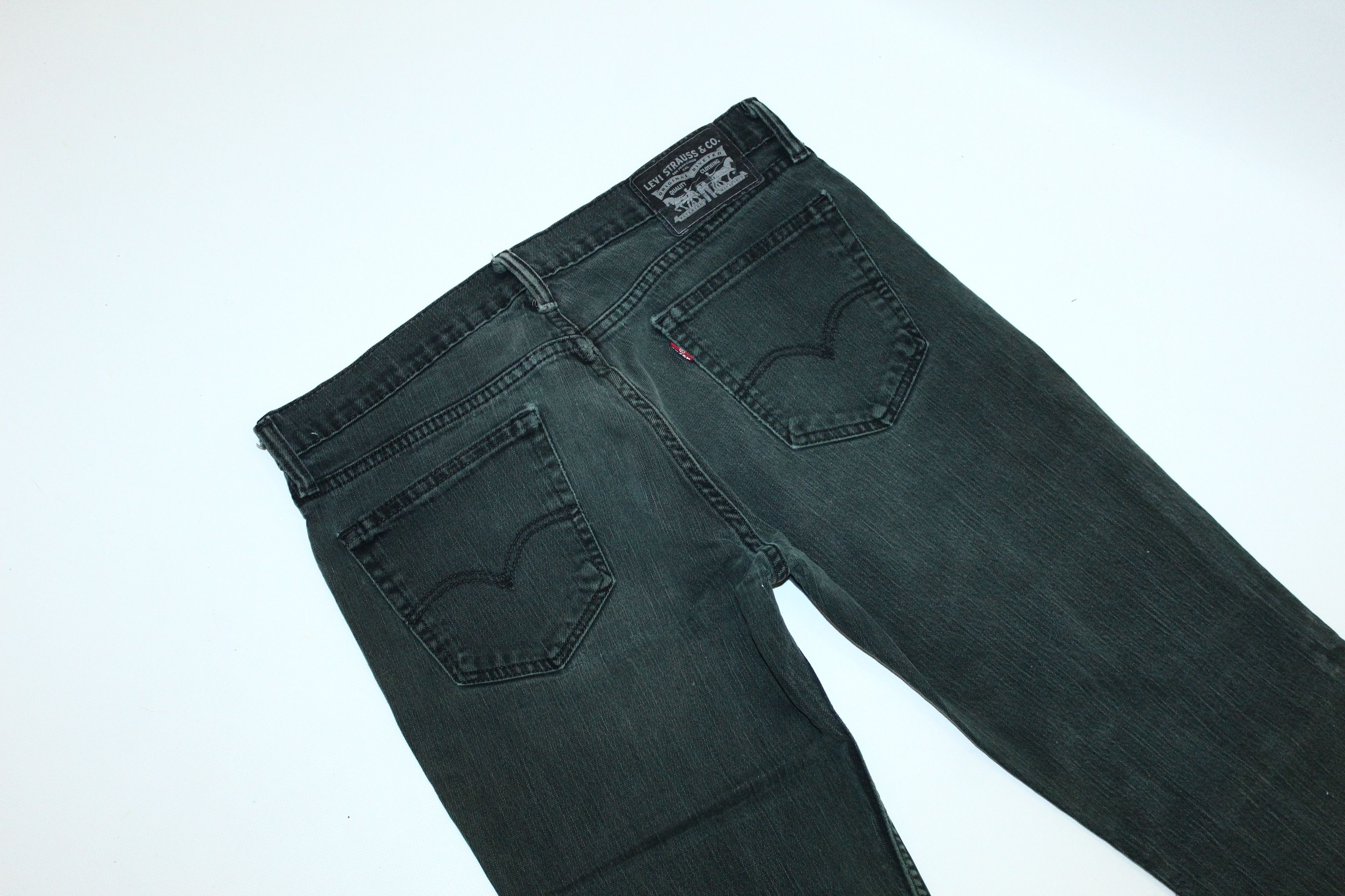 Levi's 🔥 VTG 🔥 Levi's 501 Garmen Dyed Slim Fit Jeans Size US 34 / EU 50 - 2 Thumbnail