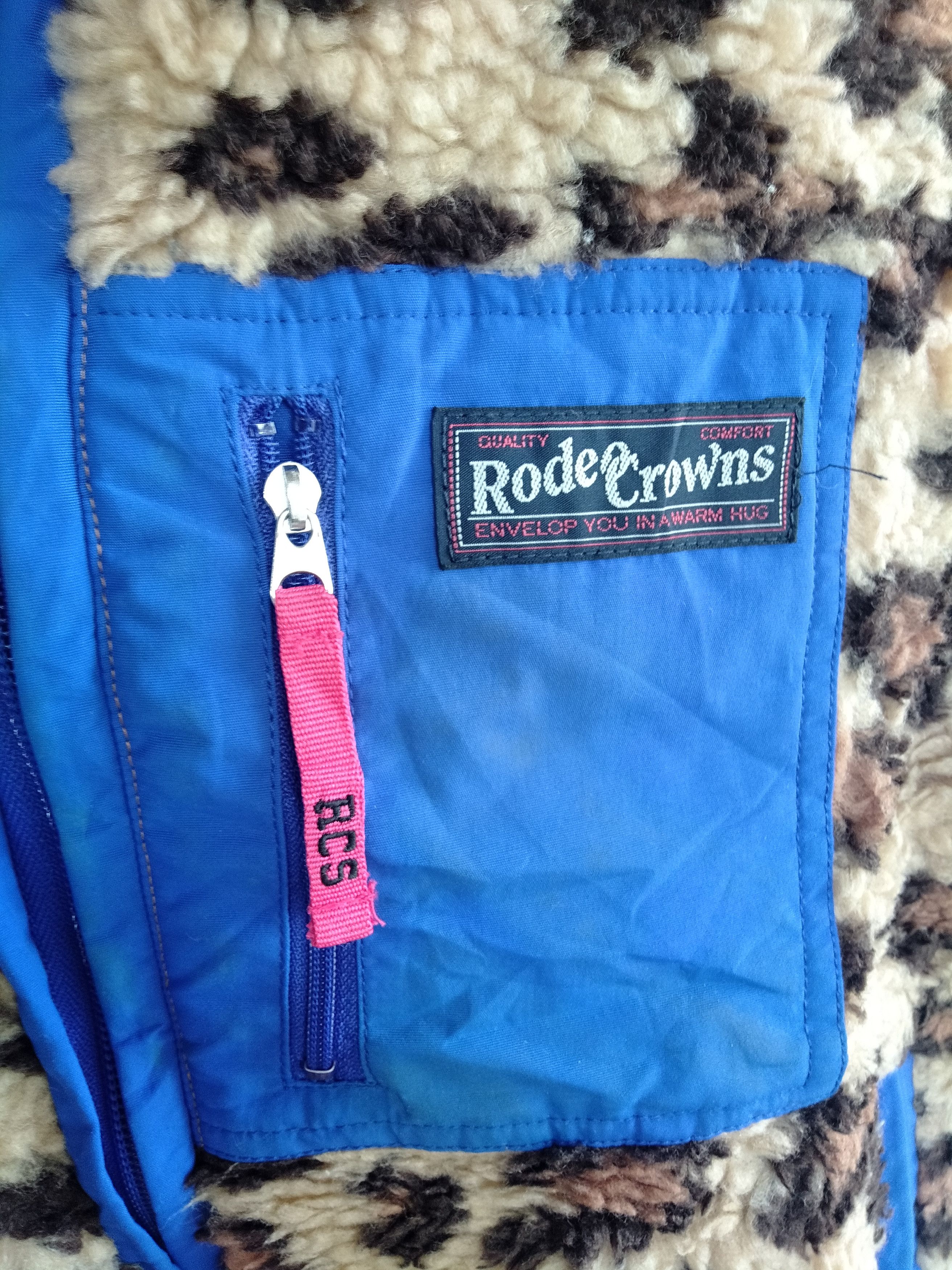 Japanese Brand Rodeo Crowns Multicolour Fleece Vest Full Zipper Size US S / EU 44-46 / 1 - 11 Thumbnail