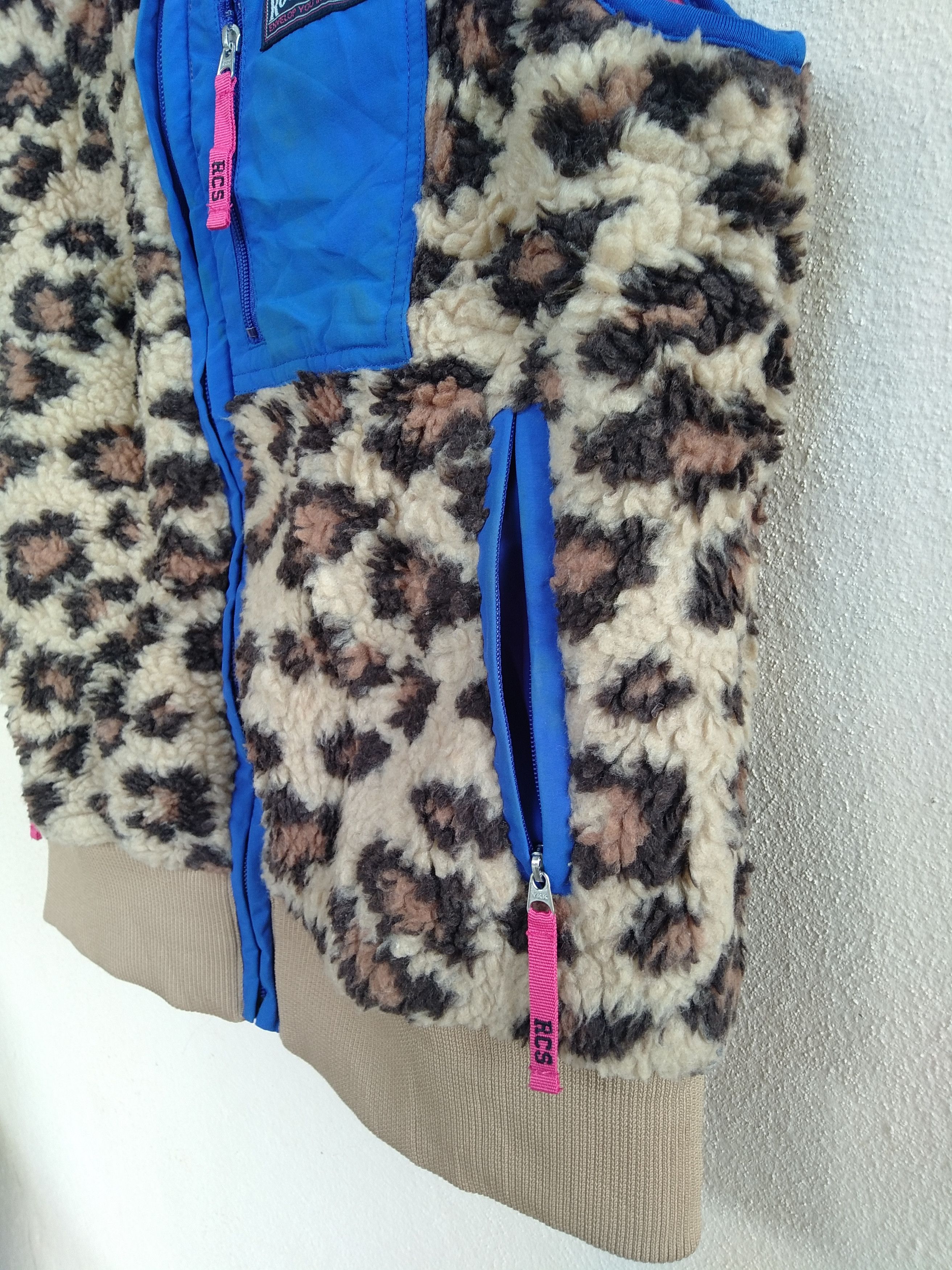 Japanese Brand Rodeo Crowns Multicolour Fleece Vest Full Zipper Size US S / EU 44-46 / 1 - 9 Thumbnail