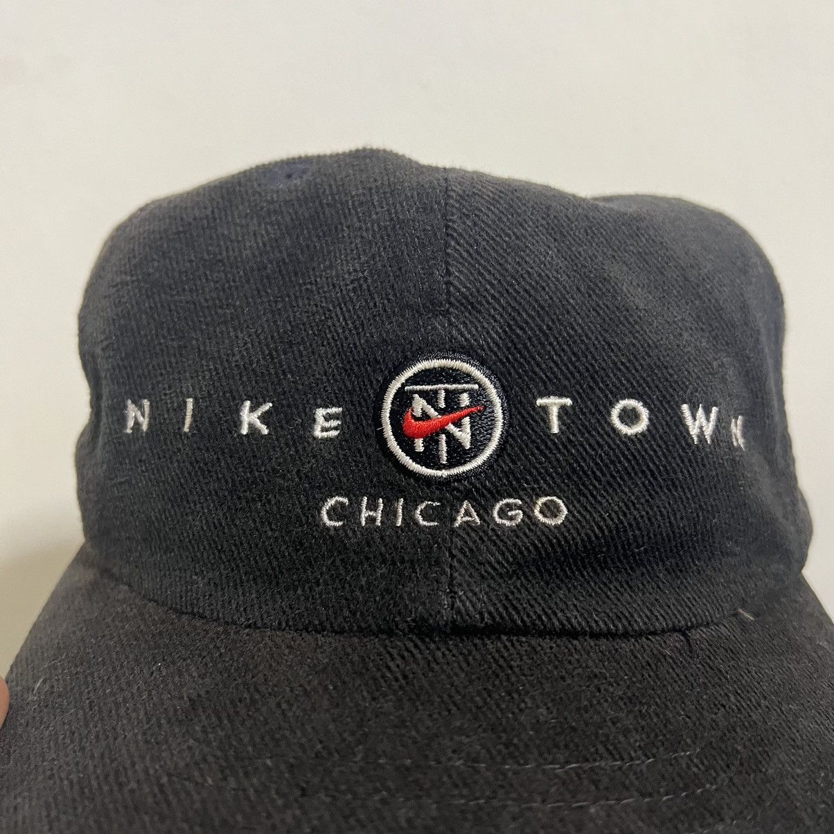 Nike × Vintage Vintage Nike Town Chicago hat Size ONE SIZE - 2 Thumbnail