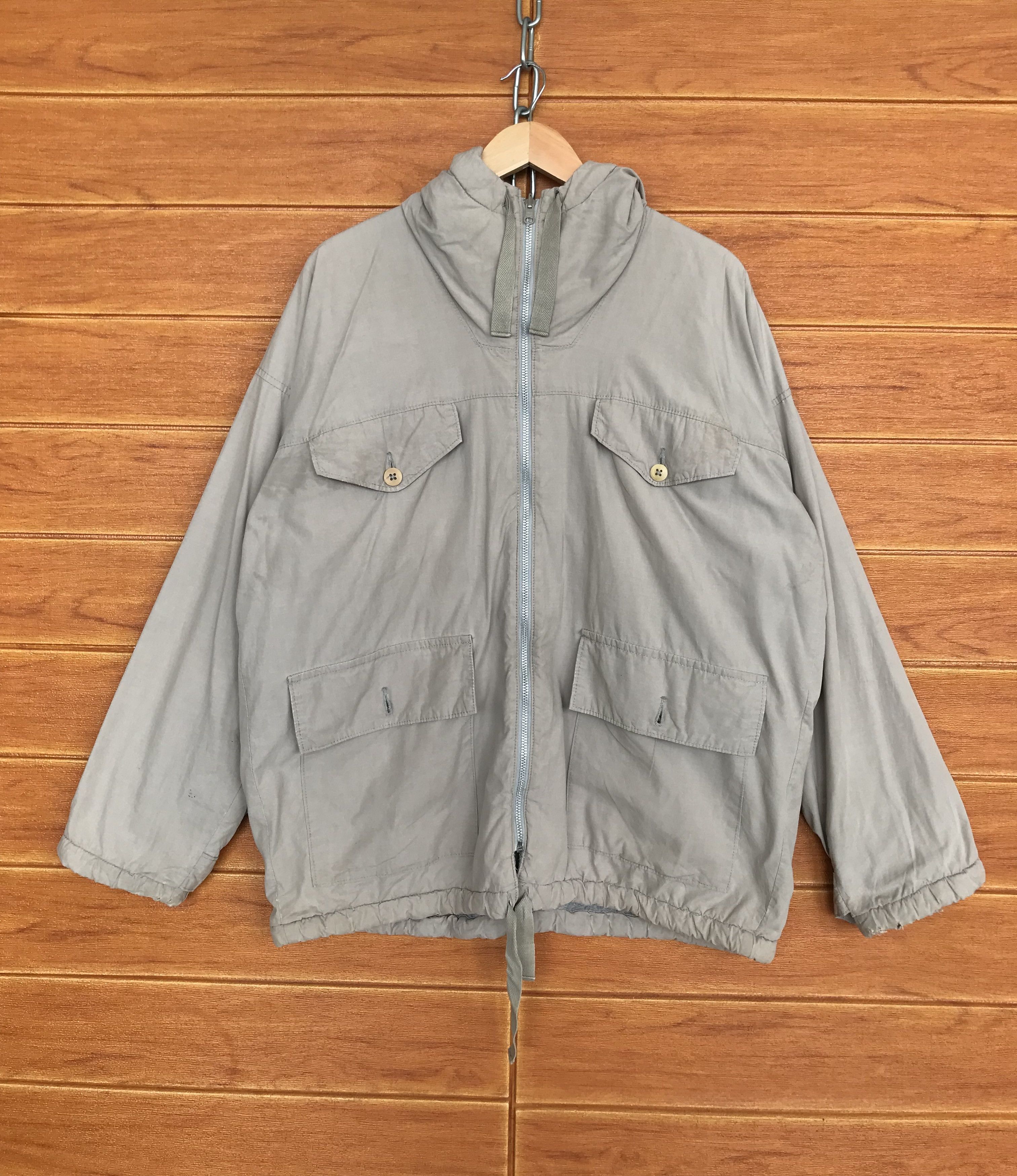 45rpm Vintage 90s 45RPM Reversible Hoodie Jacket Size US L / EU 52-54 / 3 - 1 Thumbnail