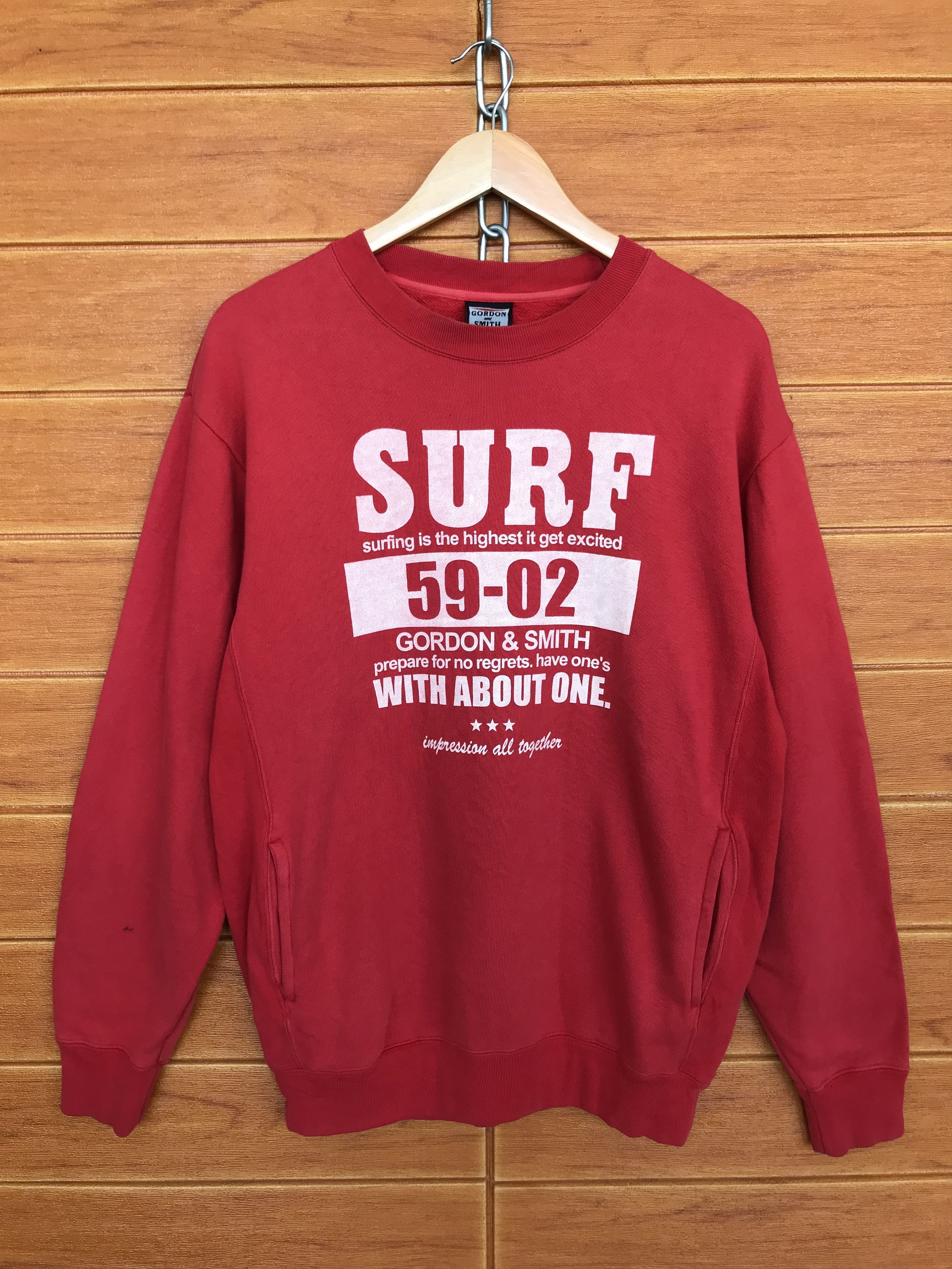Gordon Rush Vintage Gordon And Smith Surf 59-02 Sweatshirt Size US M / EU 48-50 / 2 - 1 Thumbnail