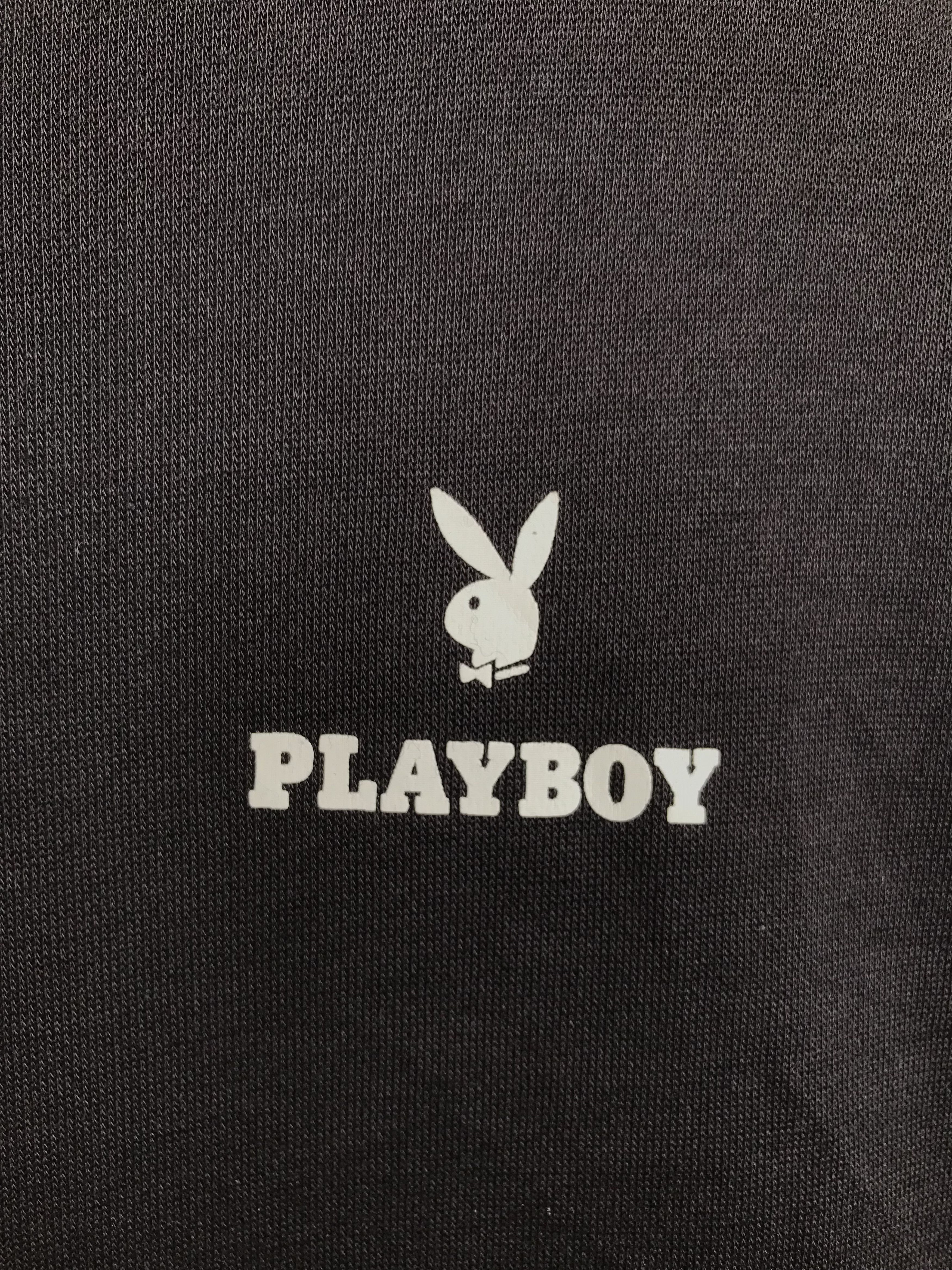 Playboy × Vintage Vintage 90s PLAYBOY Embroidered Logo Sweatshirt Size US XL / EU 56 / 4 - 7 Thumbnail