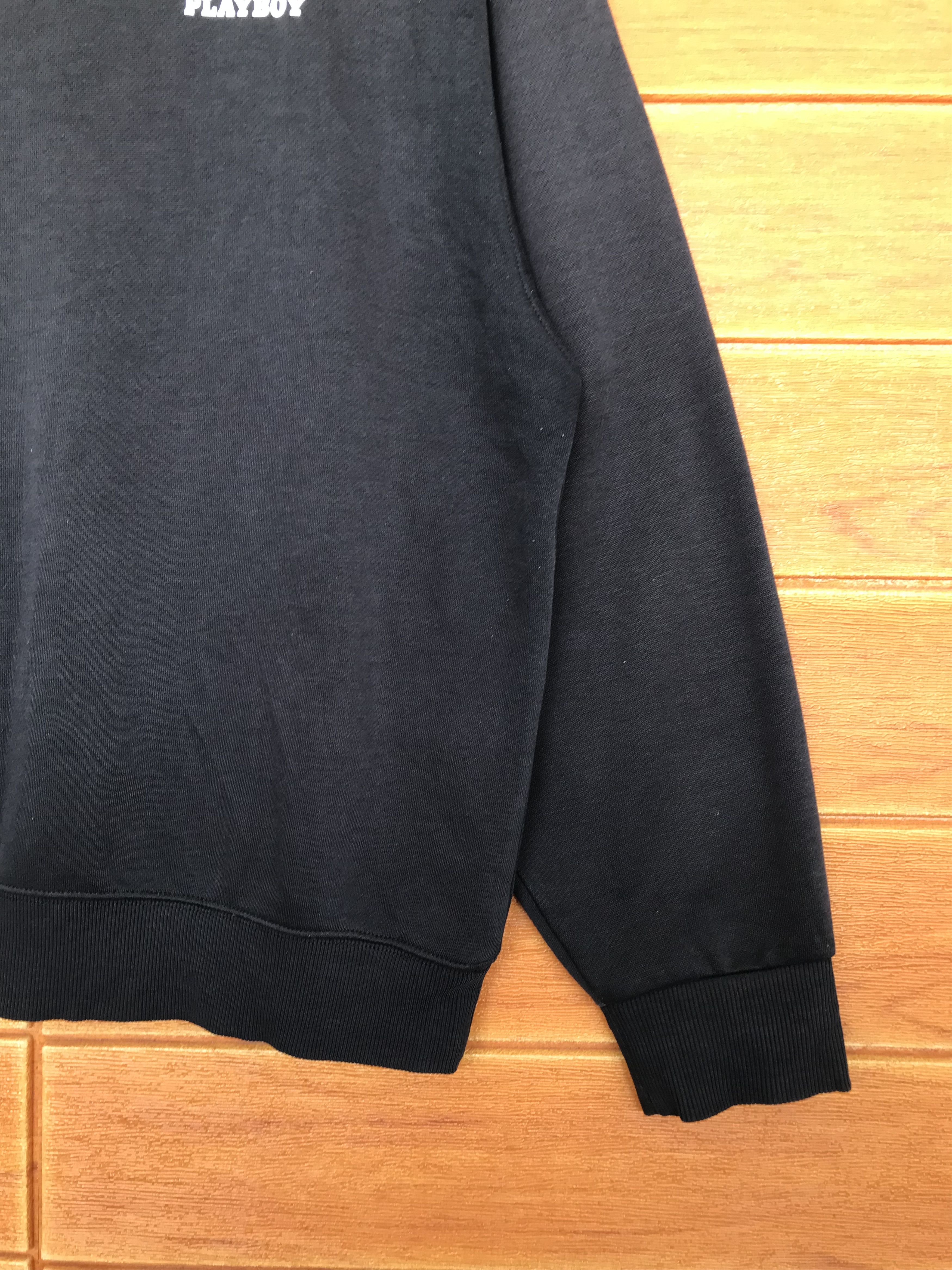 Playboy × Vintage Vintage 90s PLAYBOY Embroidered Logo Sweatshirt Size US XL / EU 56 / 4 - 6 Thumbnail