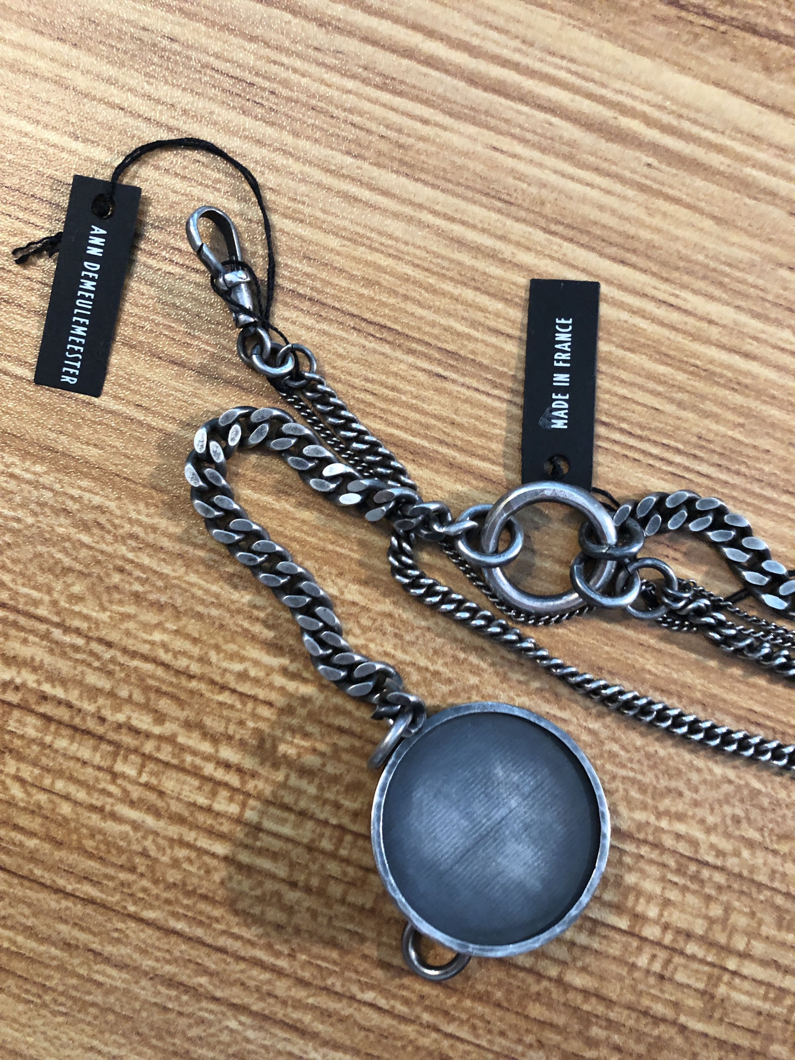 【関税・送料込み】Ann Demeulemeester multi-chain necklace Ann Demeulemeester Ann Demeulemeester Multi-Chain Pendant