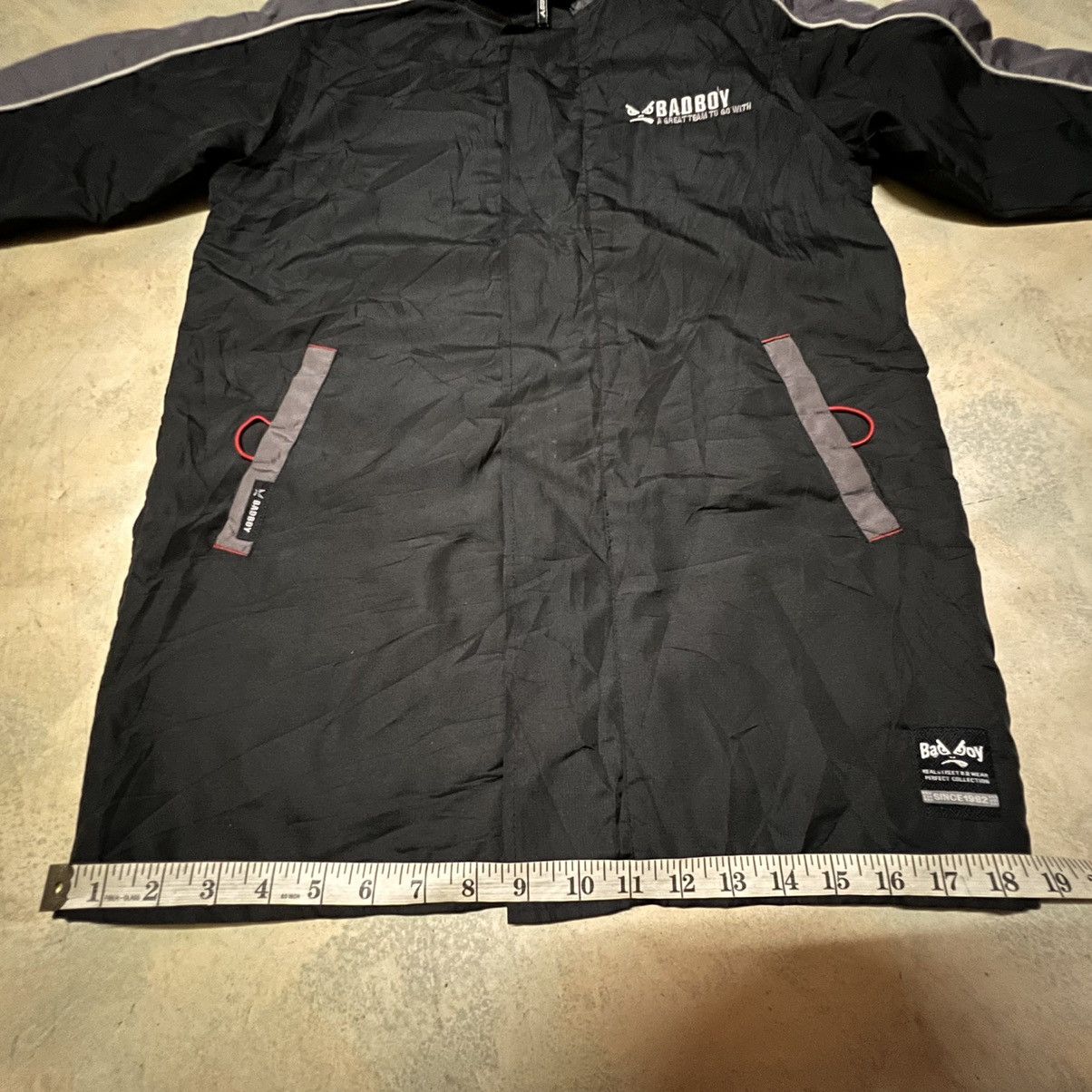 Japanese Brand × Vintage Badboy Big Logo Zipper Jacket Size US S / EU 44-46 / 1 - 11 Thumbnail