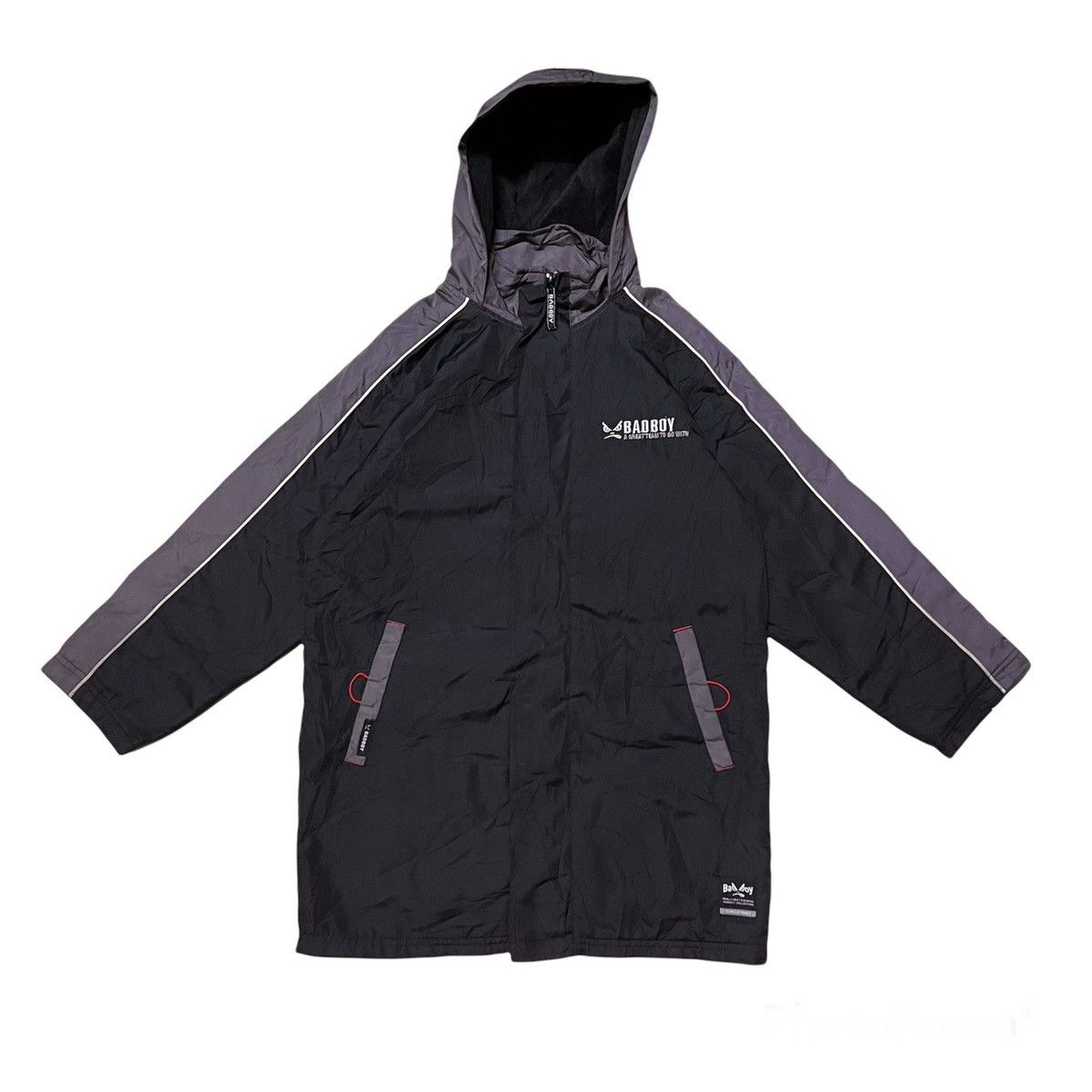 Japanese Brand × Vintage Badboy Big Logo Zipper Jacket Size US S / EU 44-46 / 1 - 2 Thumbnail
