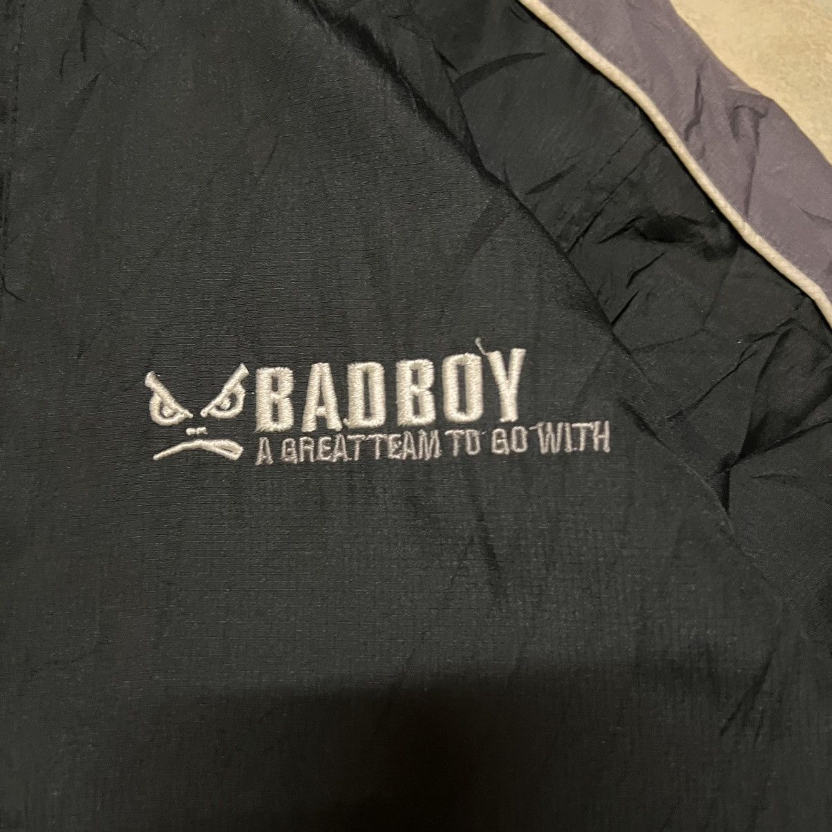 Japanese Brand × Vintage Badboy Big Logo Zipper Jacket Size US S / EU 44-46 / 1 - 5 Thumbnail