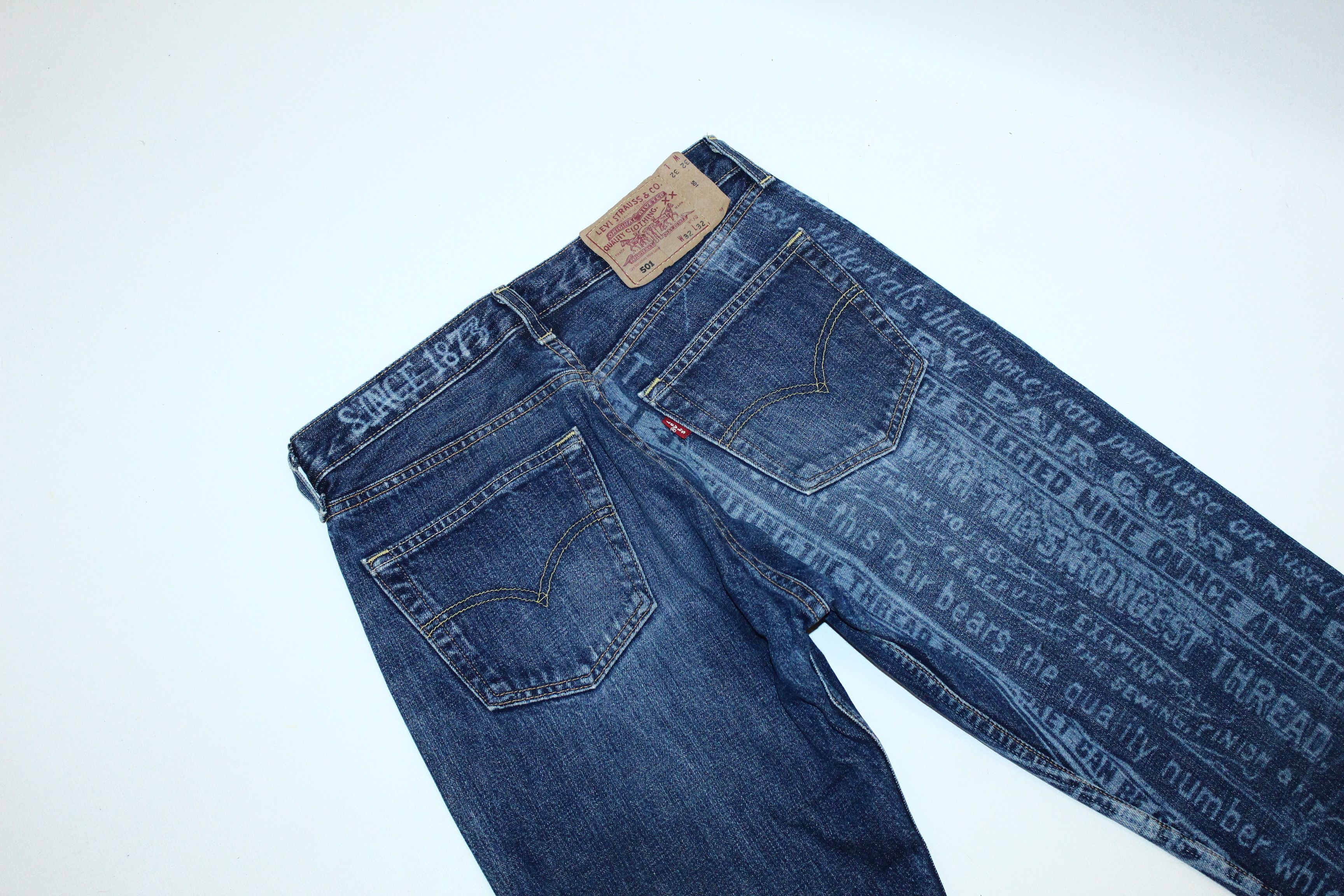 Levi's Levi's 501 (0180) 130th Anniversary/Limited Edition Jeans Size US 32 / EU 48 - 7 Thumbnail