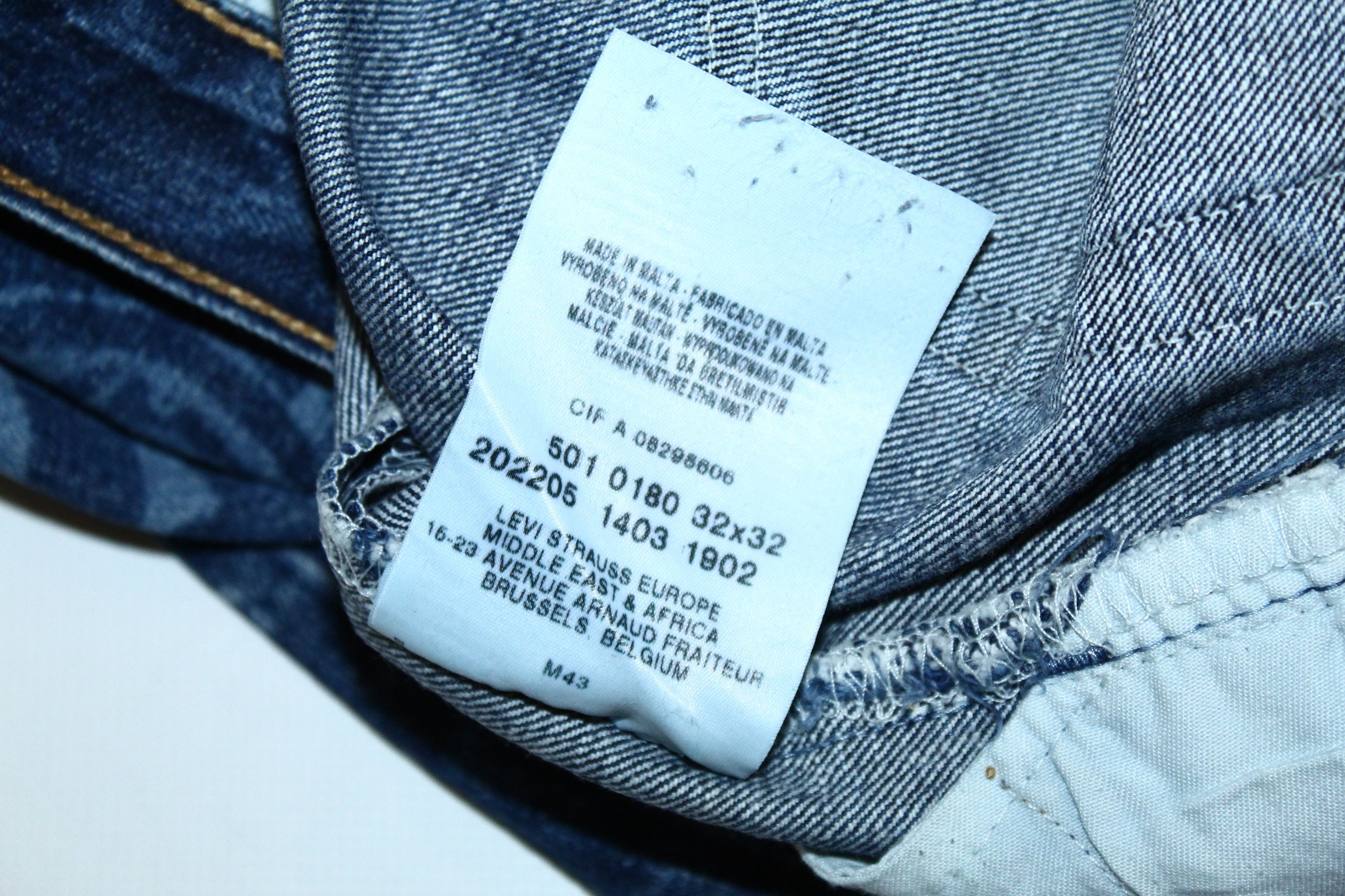 Levi's Levi's 501 (0180) 130th Anniversary/Limited Edition Jeans Size US 32 / EU 48 - 6 Thumbnail