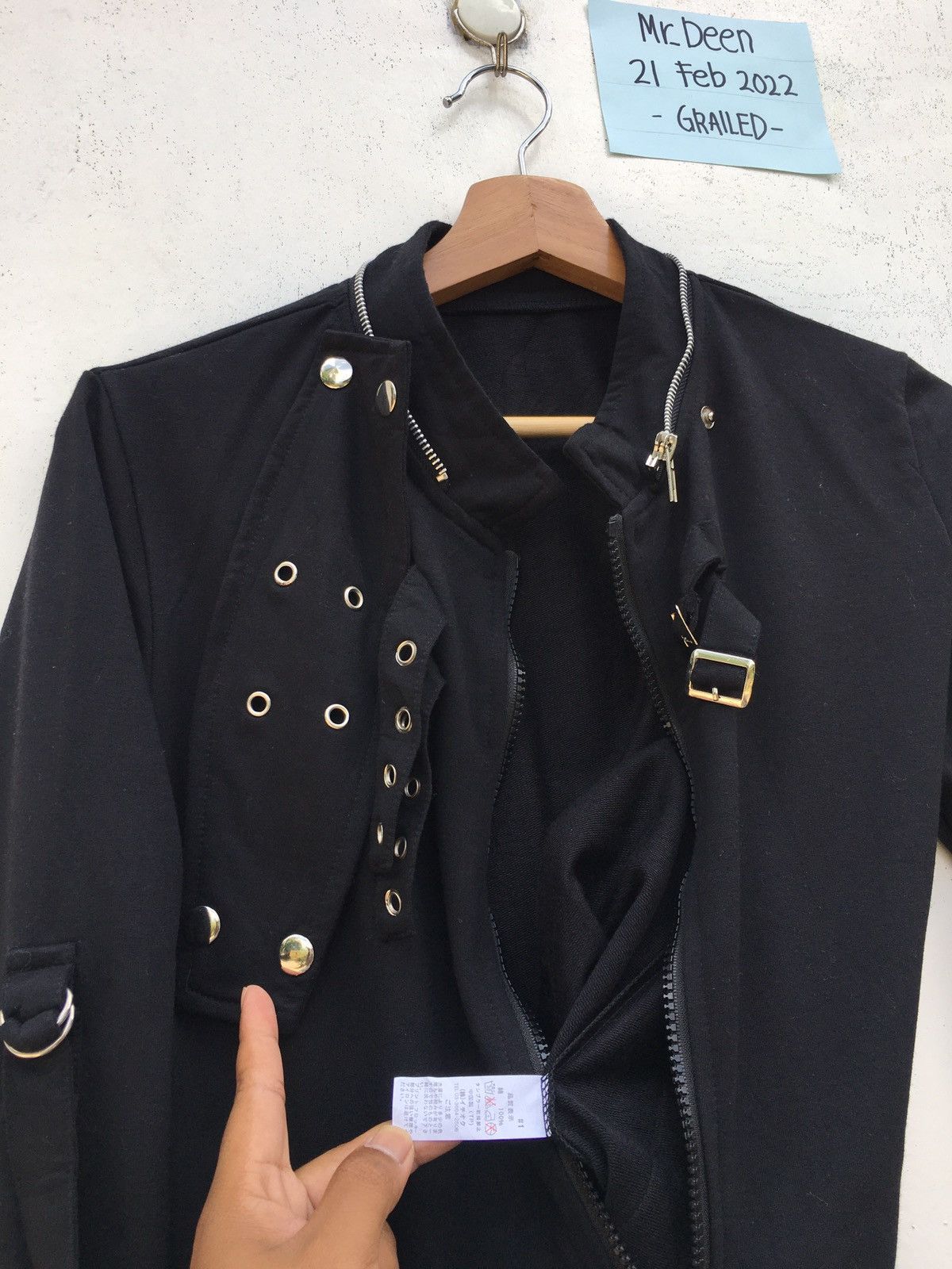 Japanese Brand Japanese Brand Seditionaries Bondage Punk Zipper Jacket Size US S / EU 44-46 / 1 - 8 Thumbnail