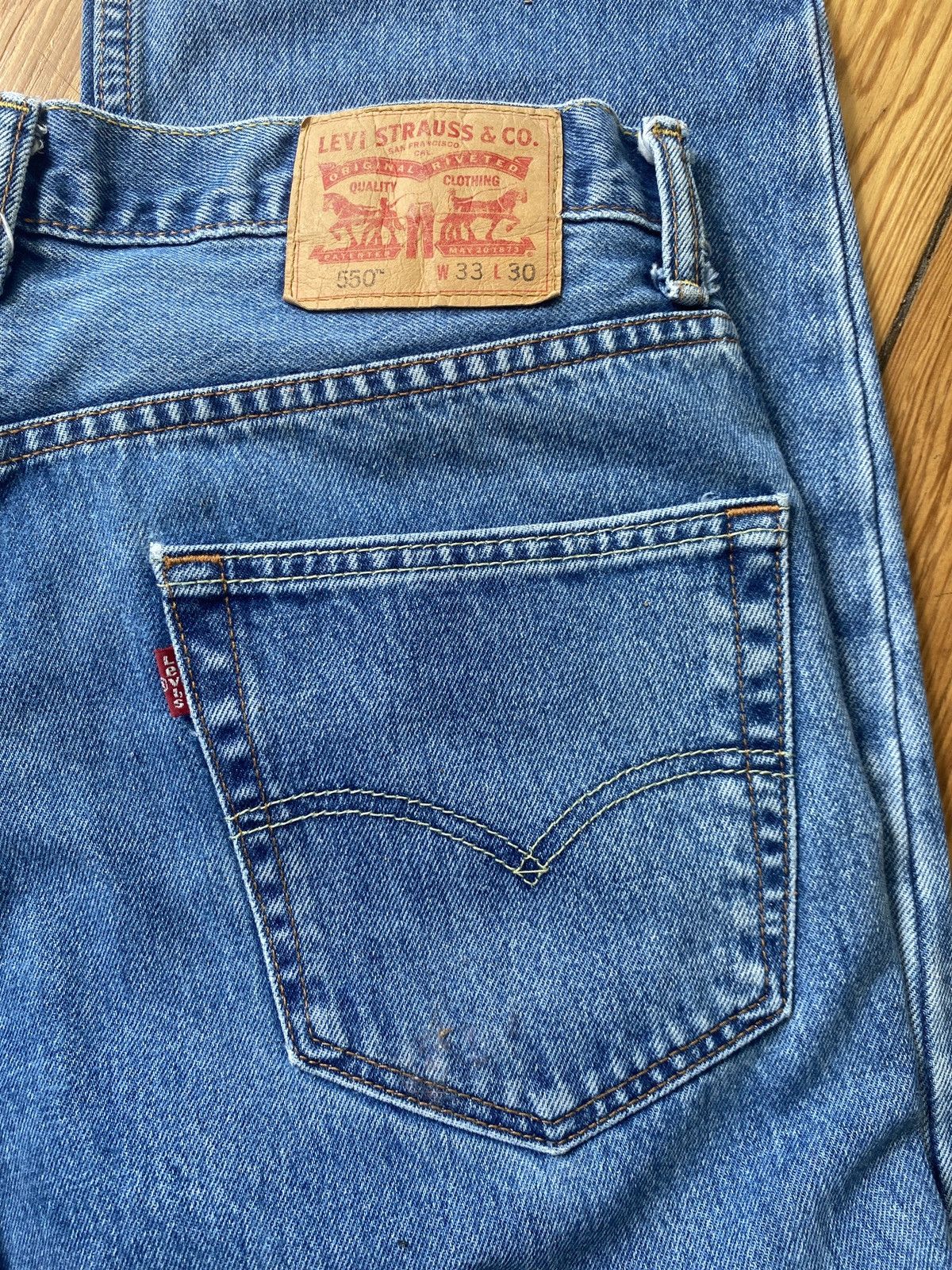 Levi's Vintage Levis Blue jeans 550 Size US 30 / EU 46 - 2 Thumbnail