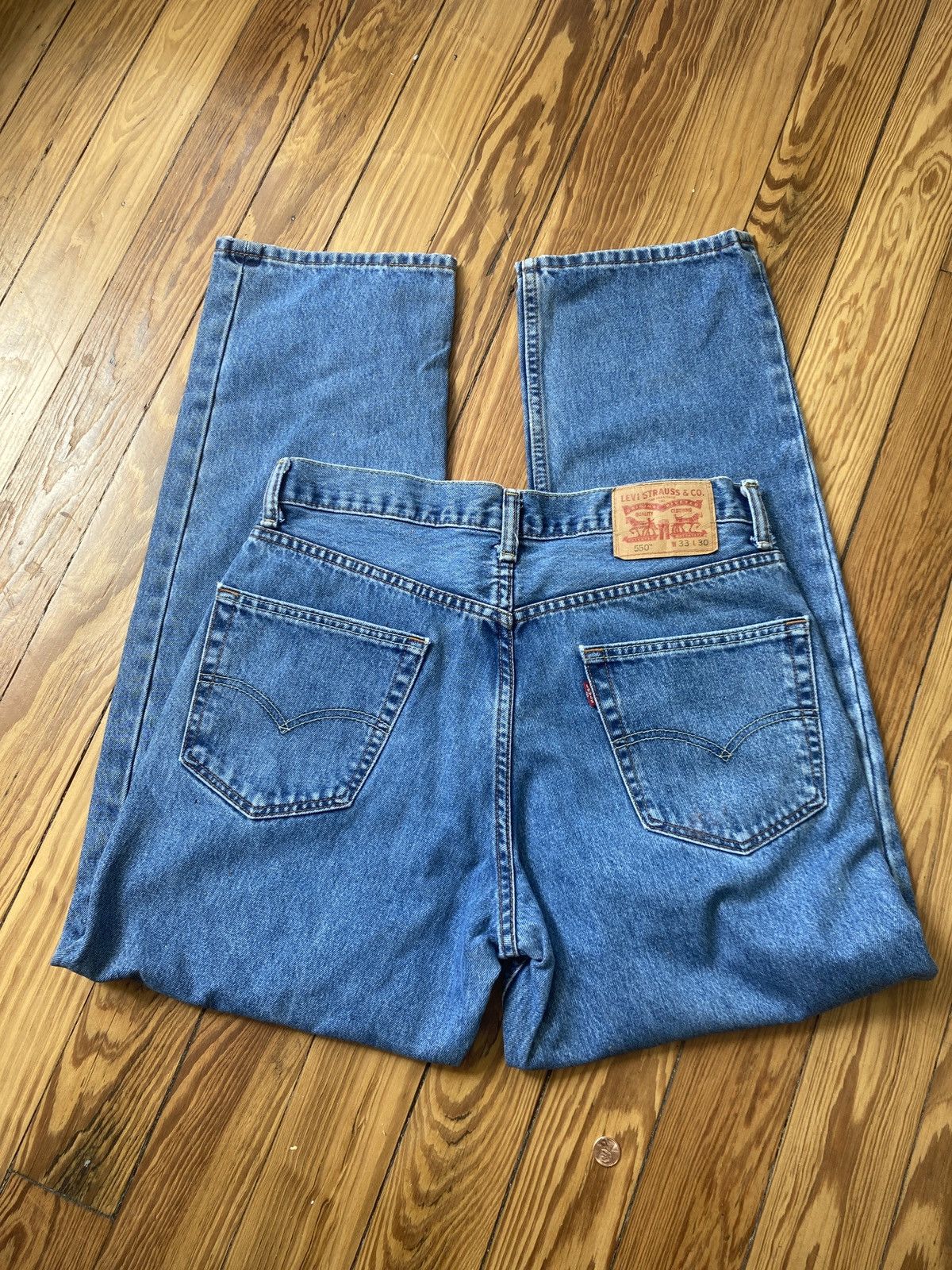 Levi's Vintage Levis Blue jeans 550 Size US 30 / EU 46 - 1 Thumbnail