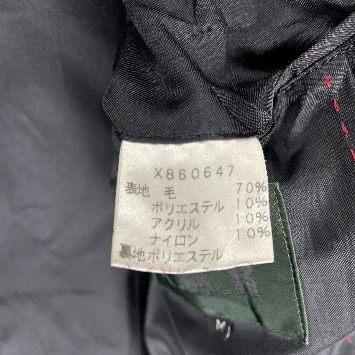 Yohji Yamamoto 🔥YOHJI YAMAMOTO A.A.R BUTTON LONG JACKET Size US M / EU 48-50 / 2 - 11 Thumbnail
