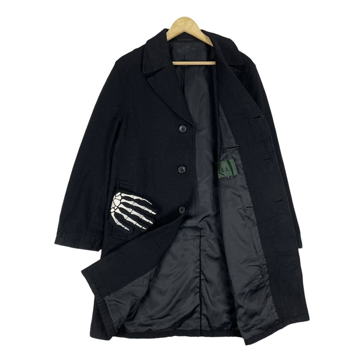 Yohji Yamamoto 🔥YOHJI YAMAMOTO A.A.R BUTTON LONG JACKET Size US M / EU 48-50 / 2 - 1 Thumbnail