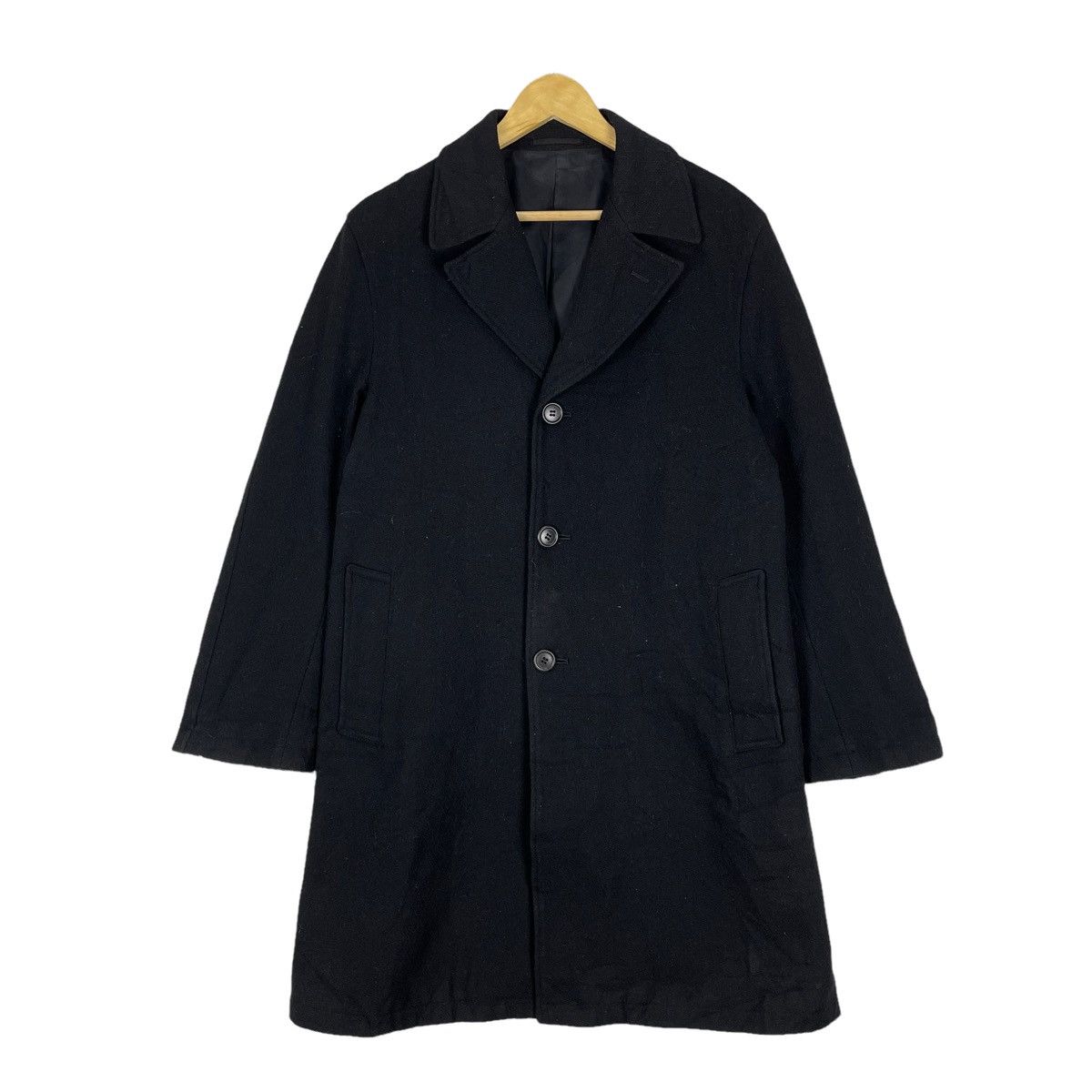 Yohji Yamamoto 🔥YOHJI YAMAMOTO A.A.R BUTTON LONG JACKET Size US M / EU 48-50 / 2 - 2 Thumbnail
