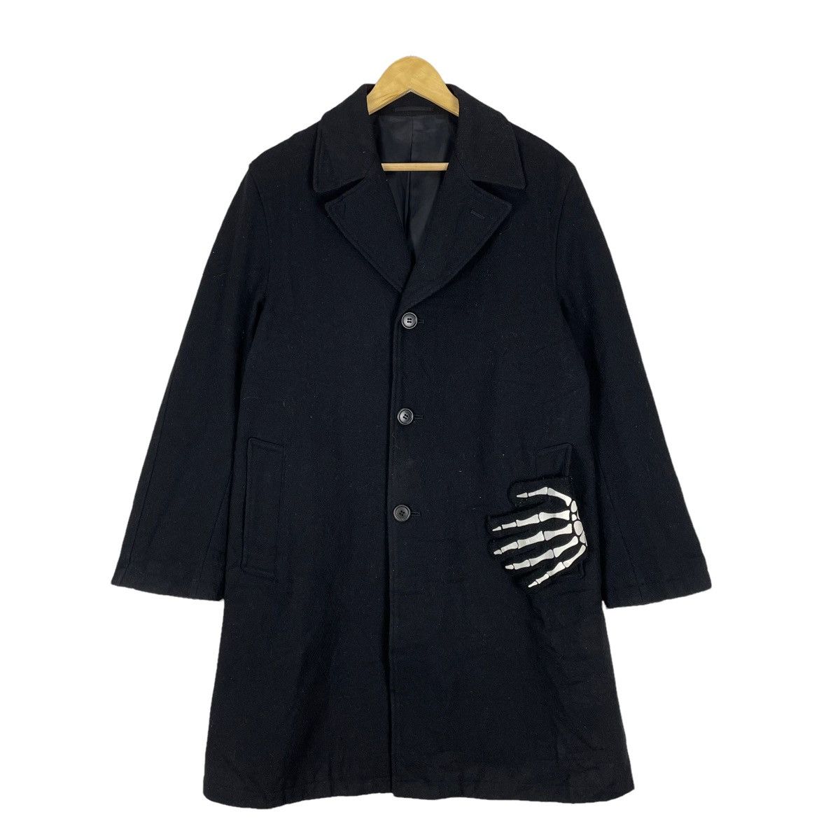 Yohji Yamamoto 🔥YOHJI YAMAMOTO A.A.R BUTTON LONG JACKET Size US M / EU 48-50 / 2 - 3 Thumbnail