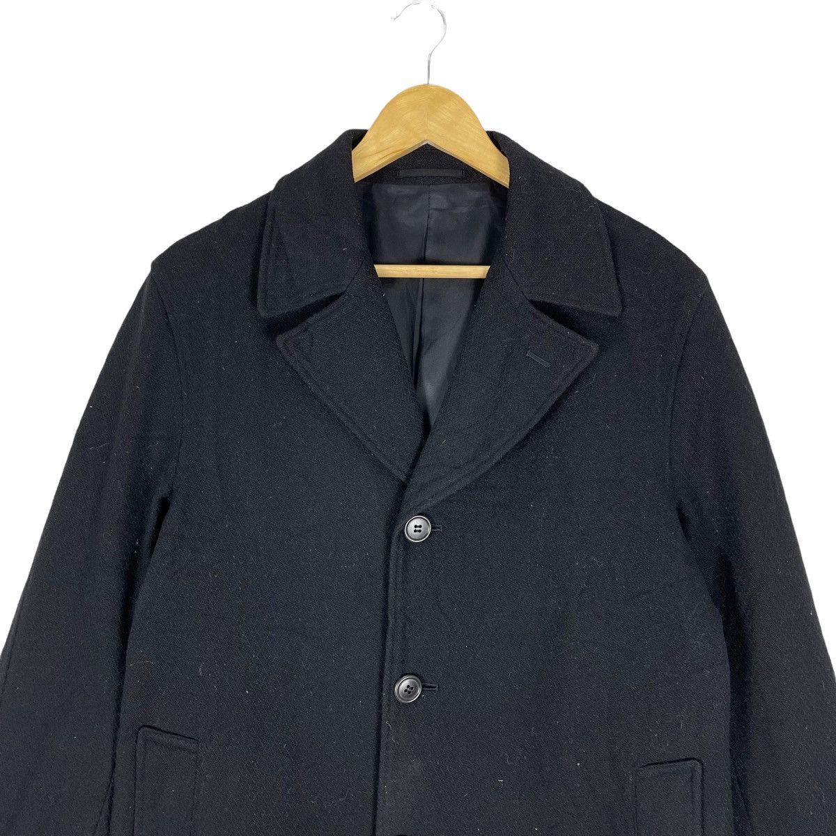 Yohji Yamamoto 🔥YOHJI YAMAMOTO A.A.R BUTTON LONG JACKET Size US M / EU 48-50 / 2 - 4 Thumbnail