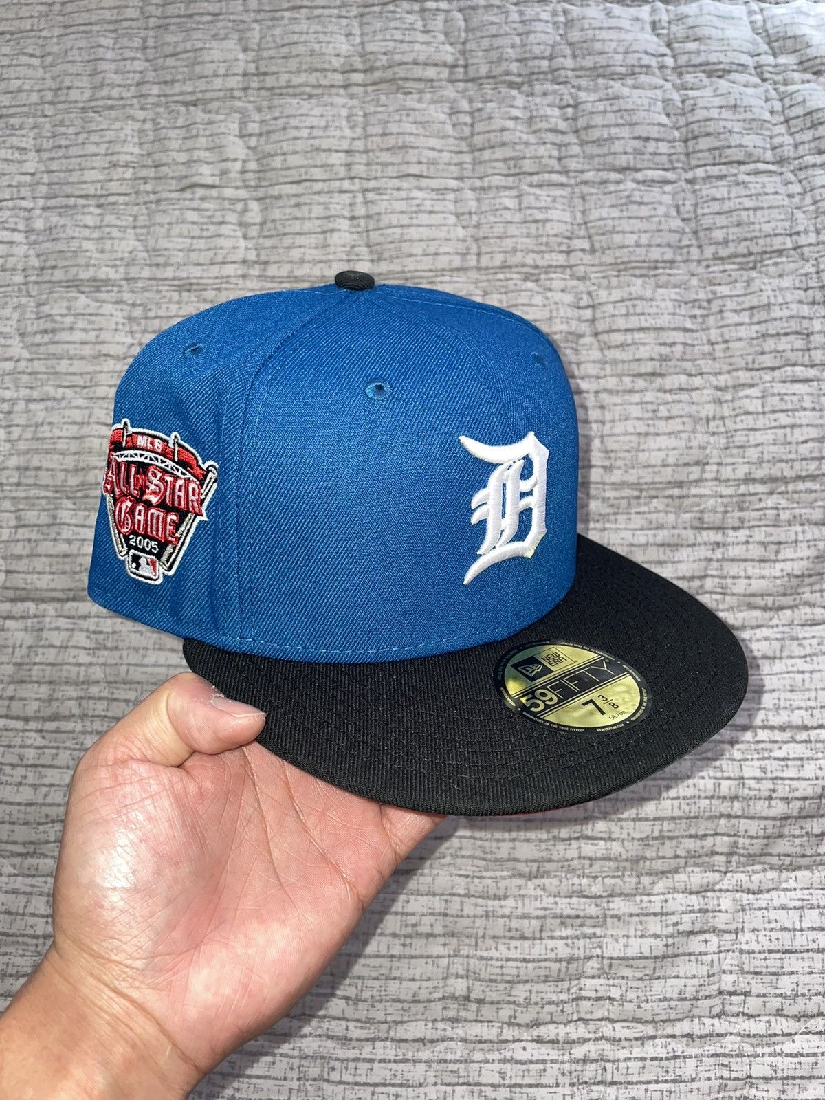 Detroit Tigers CROSSCHECK PACK fitted 7 3/8 HAT CLUB EXCLUSIVE Red Wings