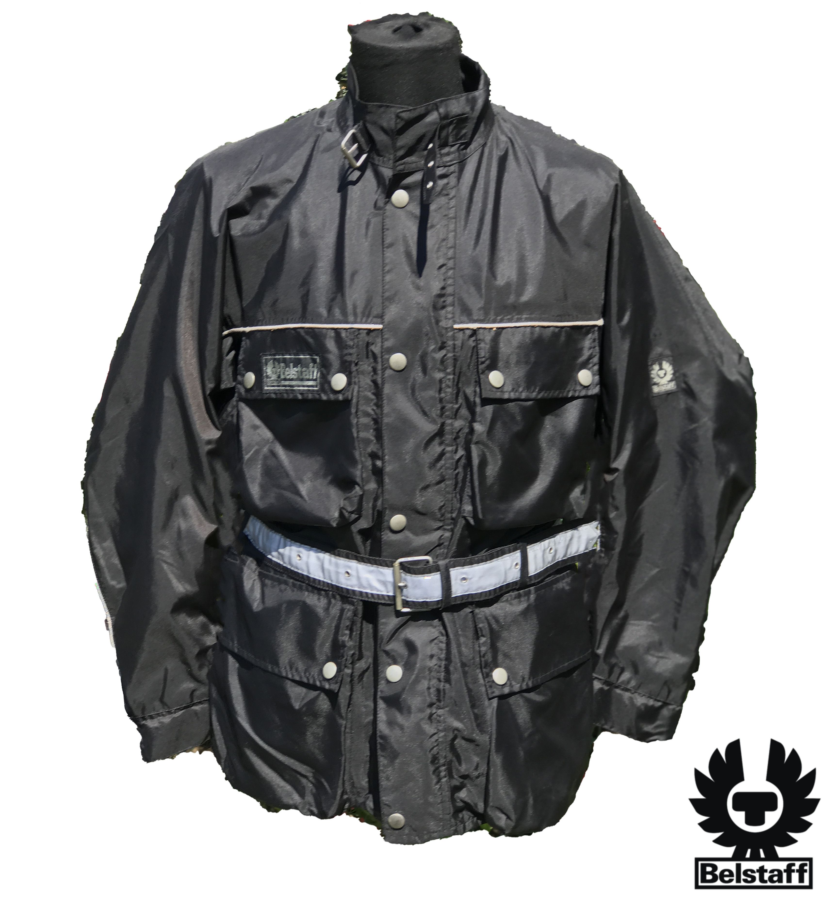 Belstaff Belstaff Motorcycle Rider Belted Jacket Coat size L 52 54 Size US L / EU 52-54 / 3 - 11 Thumbnail