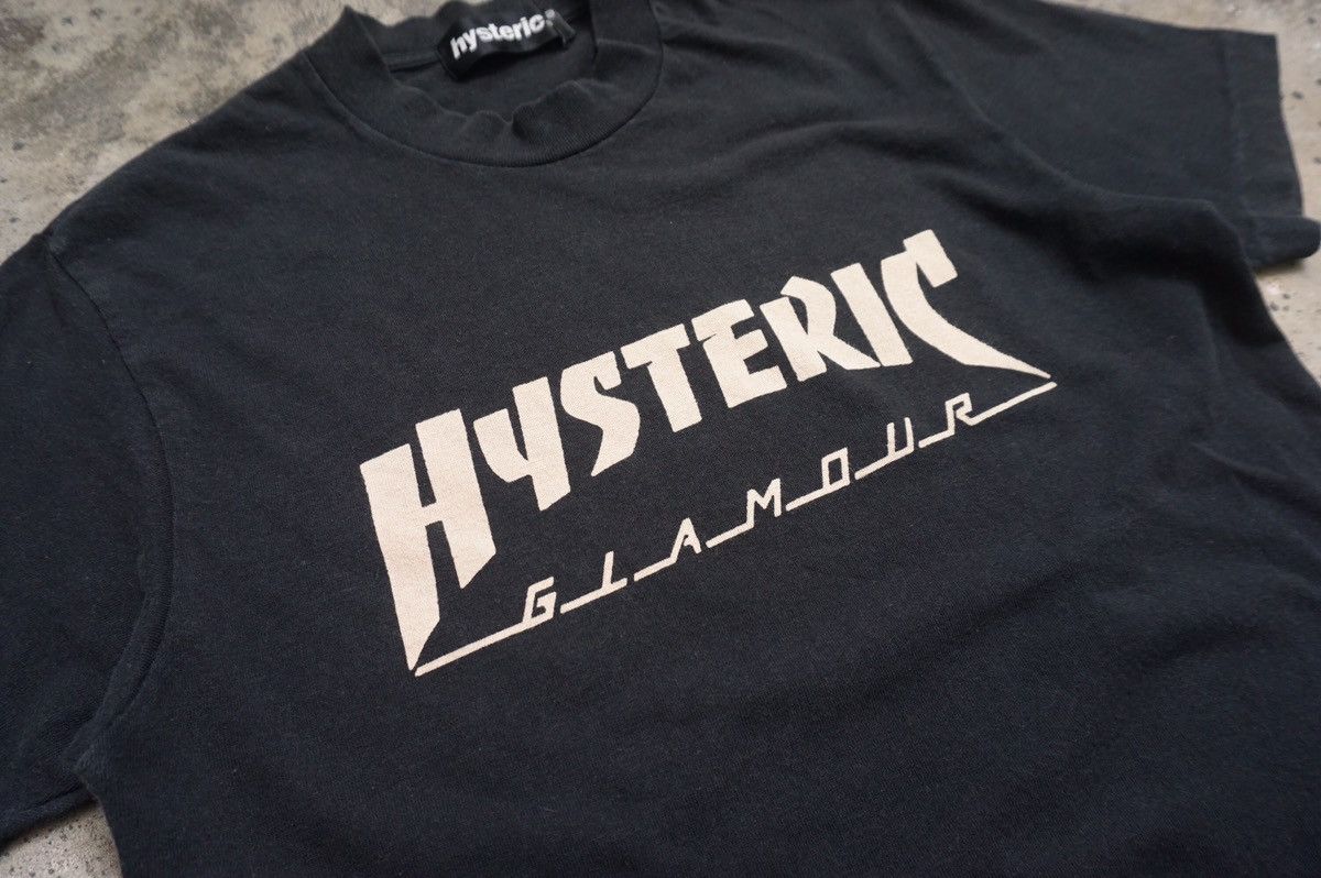 Hysteric Glamour Vintage Hysteric Glamour parody Thrasher Font Tshirt Size US S / EU 44-46 / 1 - 2 Thumbnail