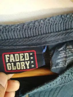 Faded Glory × Japanese Brand FADED GLORY BUTTON NECK STREETWEAR JACKET Size US L / EU 52-54 / 3 - 2 Thumbnail