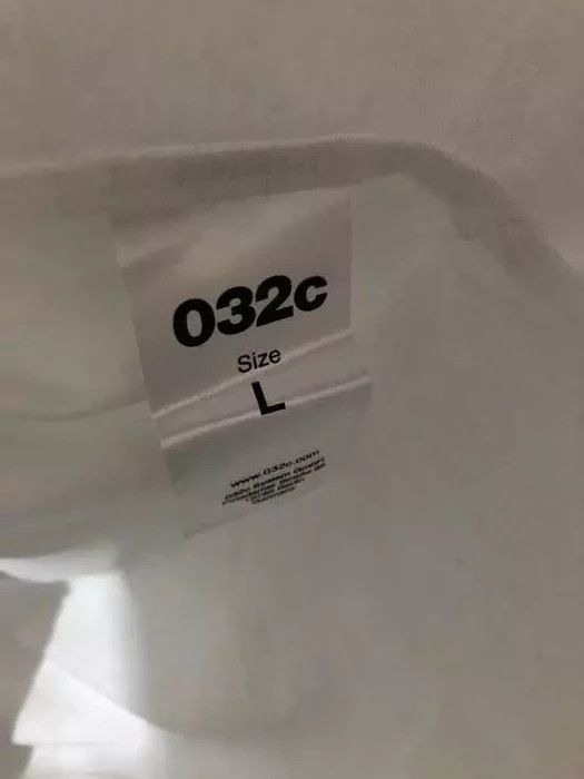 032c 032C White Sweatshirt Size: L / Small Faulty Size US L / EU 52-54 / 3 - 8 Thumbnail