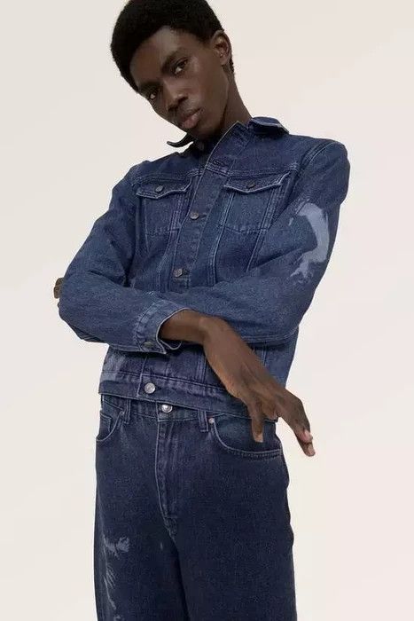 Daily Paper Daily Paper x Van Gogh Denim Jacket Size: S / Small Faulty Size US S / EU 44-46 / 1 - 2 Thumbnail
