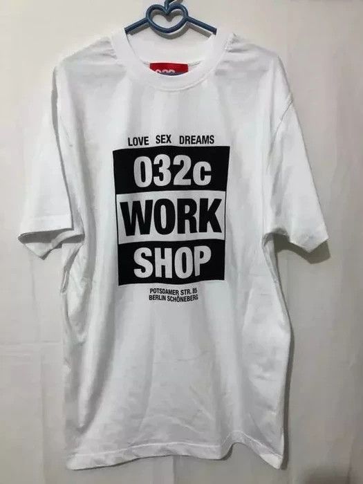 032c 032C White T-Shirt Size: M/ Small Faulty Size US M / EU 48-50 / 2 - 2 Thumbnail