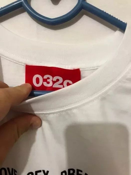 032c 032C White T-Shirt Size: M/ Small Faulty Size US M / EU 48-50 / 2 - 7 Thumbnail
