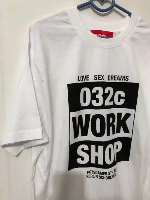 032c 032C White T-Shirt Size: M/ Small Faulty Size US M / EU 48-50 / 2 - 4 Thumbnail