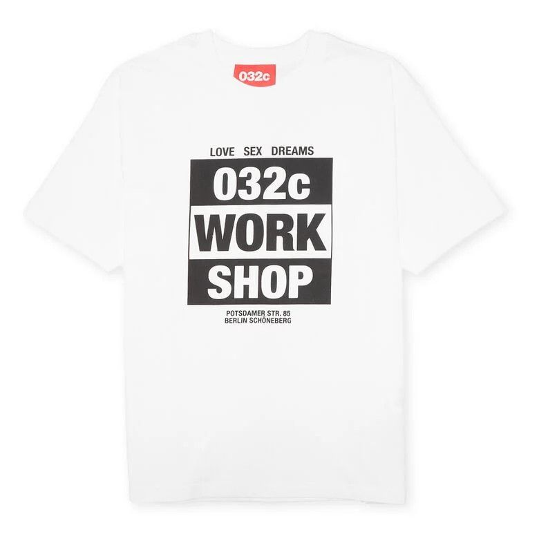 032c 032C White T-Shirt Size: M/ Small Faulty Size US M / EU 48-50 / 2 - 1 Thumbnail