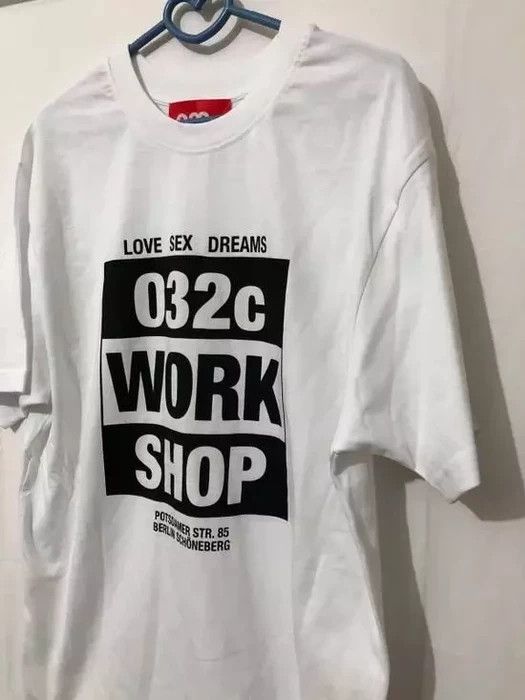 032c 032C White T-Shirt Size: M/ Small Faulty Size US M / EU 48-50 / 2 - 3 Thumbnail