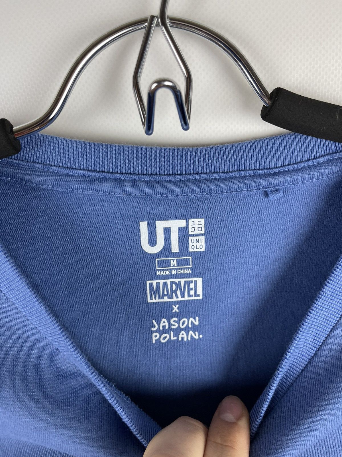 Japanese Brand Uniqlo UT x Marvel x Jason Polan Captain America pocket tee Size US M / EU 48-50 / 2 - 6 Thumbnail