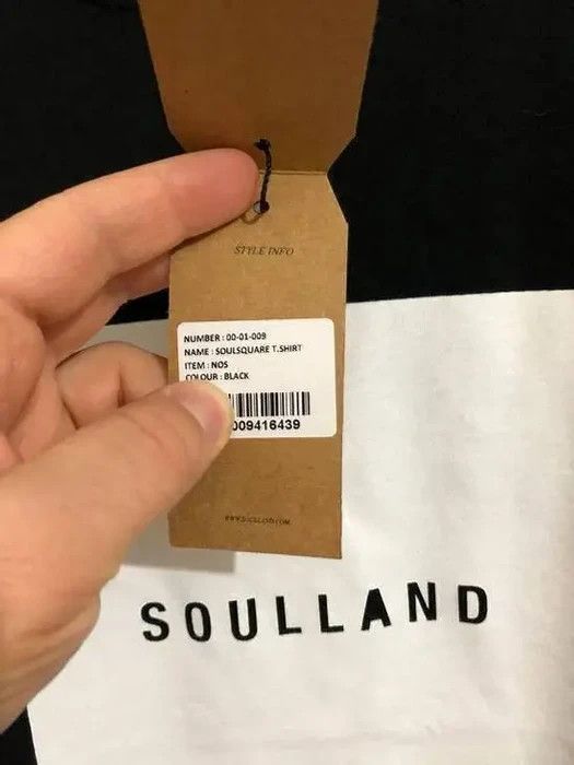 Soulland SOULLAND 'Soulsquare' T-shirt Size: M %100 Authentic Size US M / EU 48-50 / 2 - 8 Thumbnail