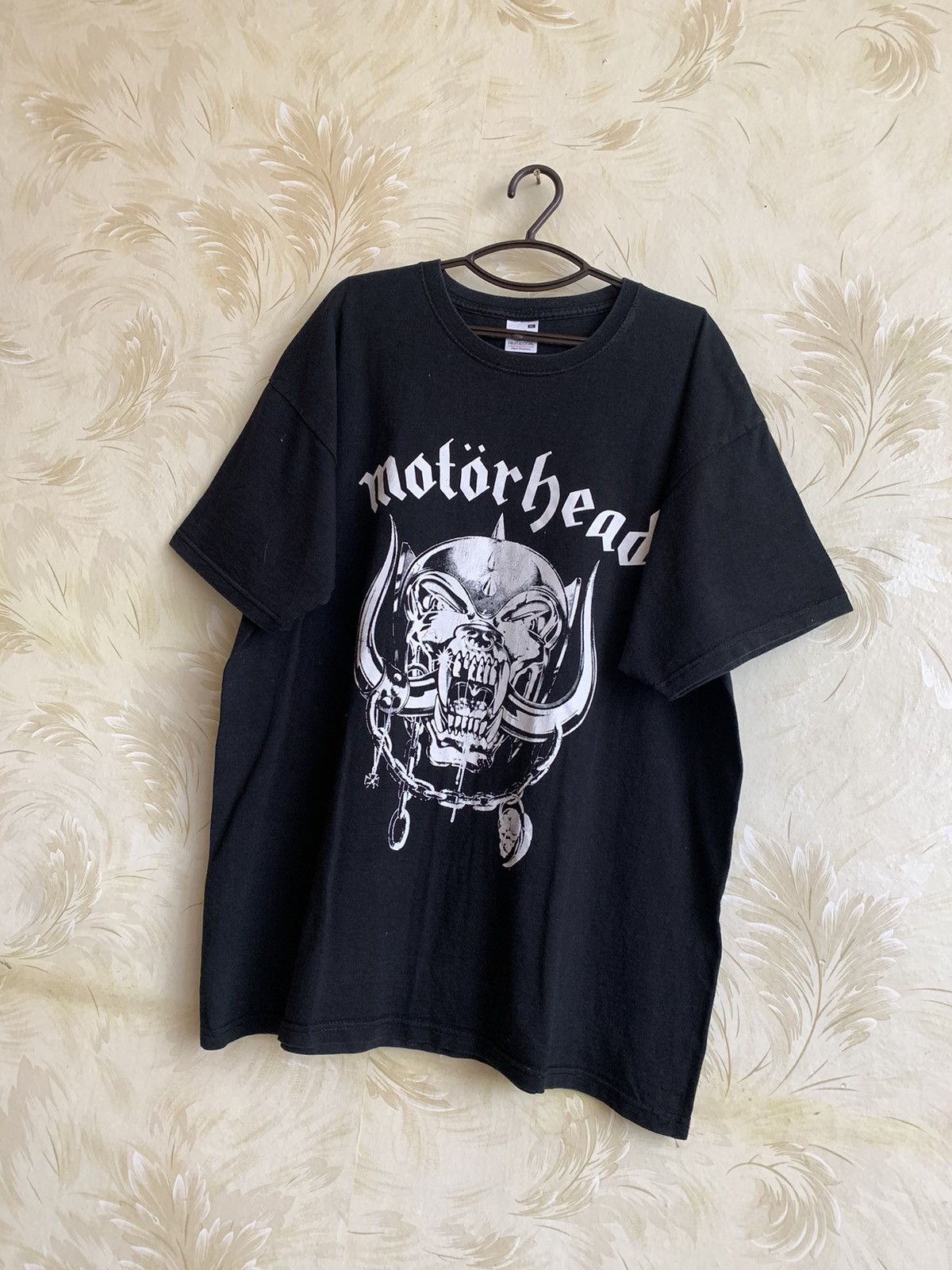 Band Tees × Vintage Vintage Motörhead Big Logo T-Shirt 00’s Black Size US XL / EU 56 / 4 - 2 Thumbnail