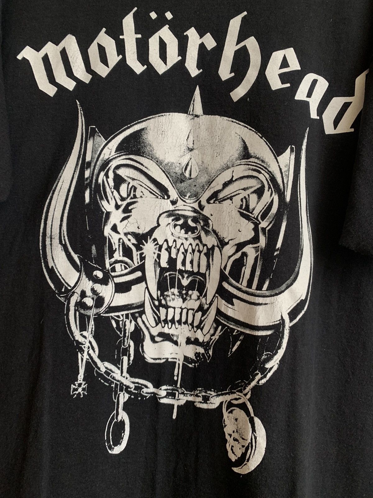 Band Tees × Vintage Vintage Motörhead Big Logo T-Shirt 00’s Black Size US XL / EU 56 / 4 - 5 Thumbnail