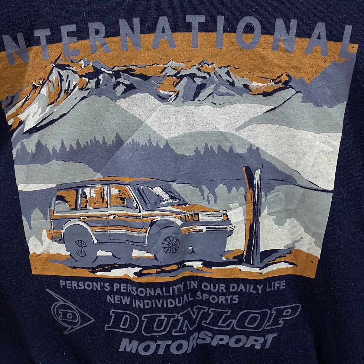Dunlop × Japanese Brand × Vintage Rare Dunlop sweatshirt 4X4 90s Size US M / EU 48-50 / 2 - 3 Thumbnail