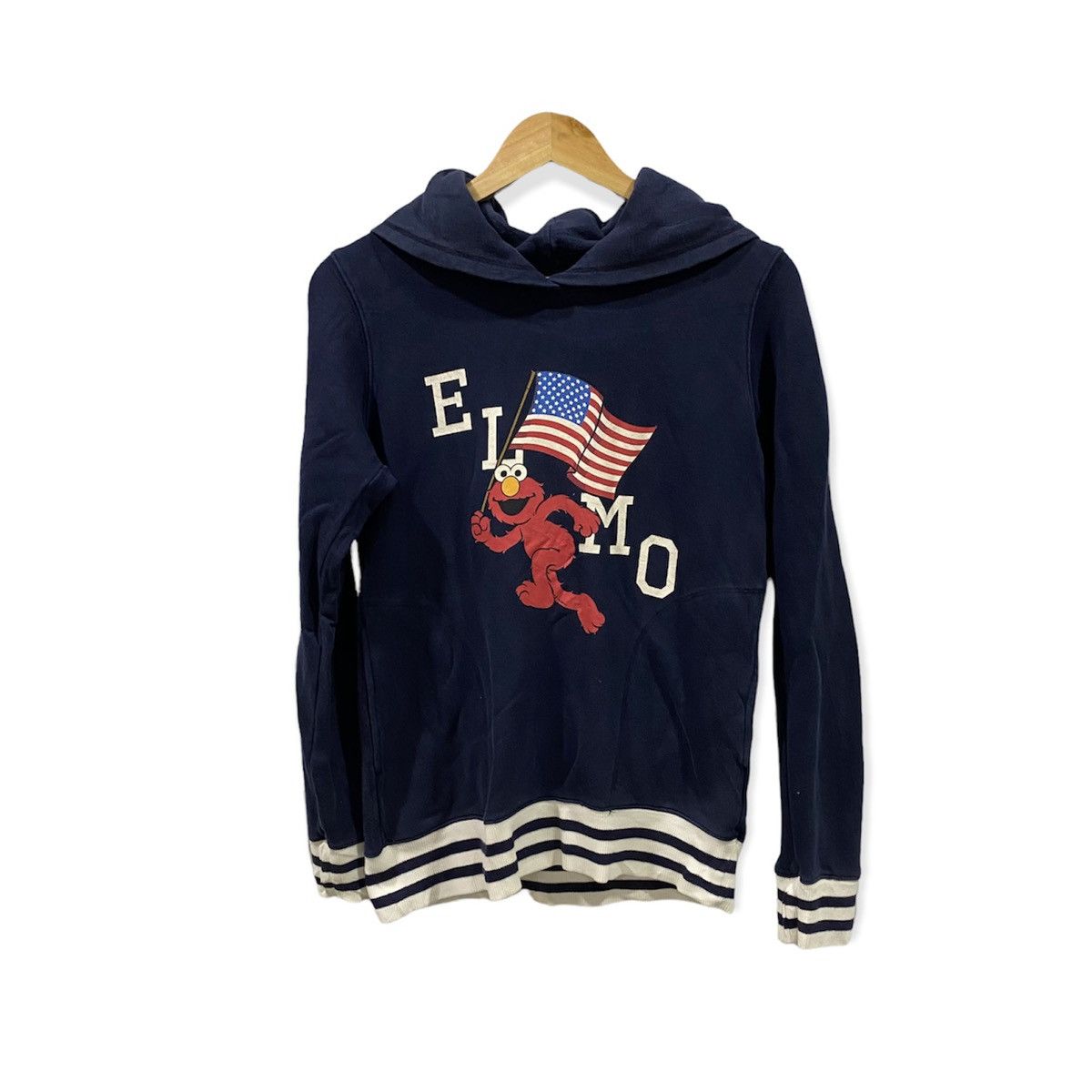 Cartoon Network × Uniqlo Sesame Street hoodie bring usa flag Size M / US 6-8 / IT 42-44 - 1 Thumbnail