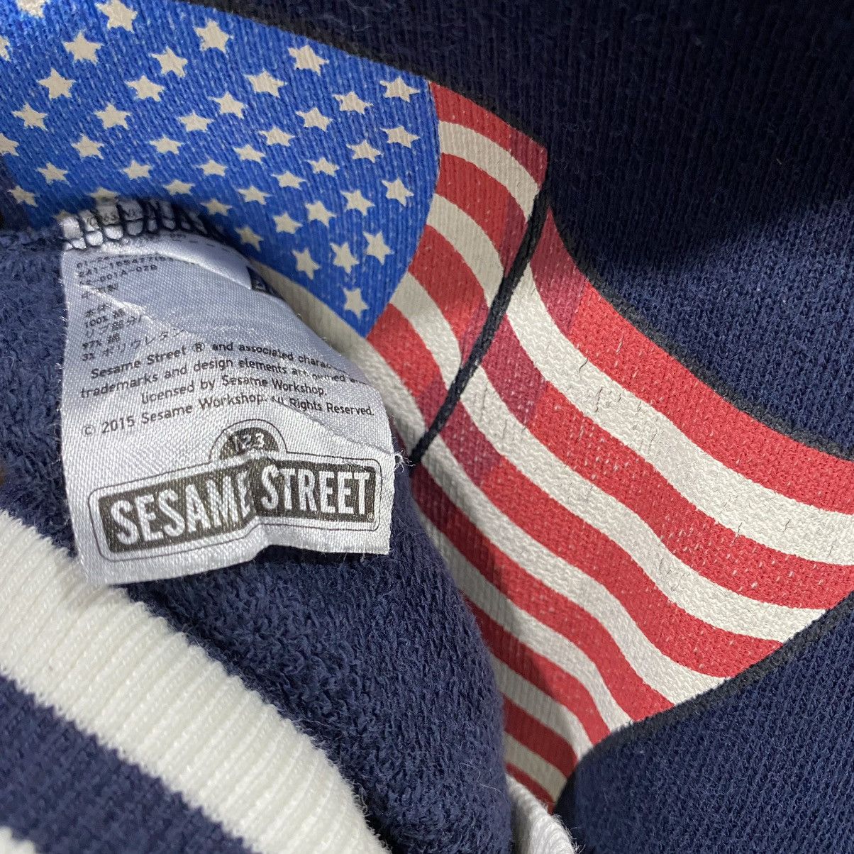Cartoon Network × Uniqlo Sesame Street hoodie bring usa flag Size M / US 6-8 / IT 42-44 - 4 Thumbnail