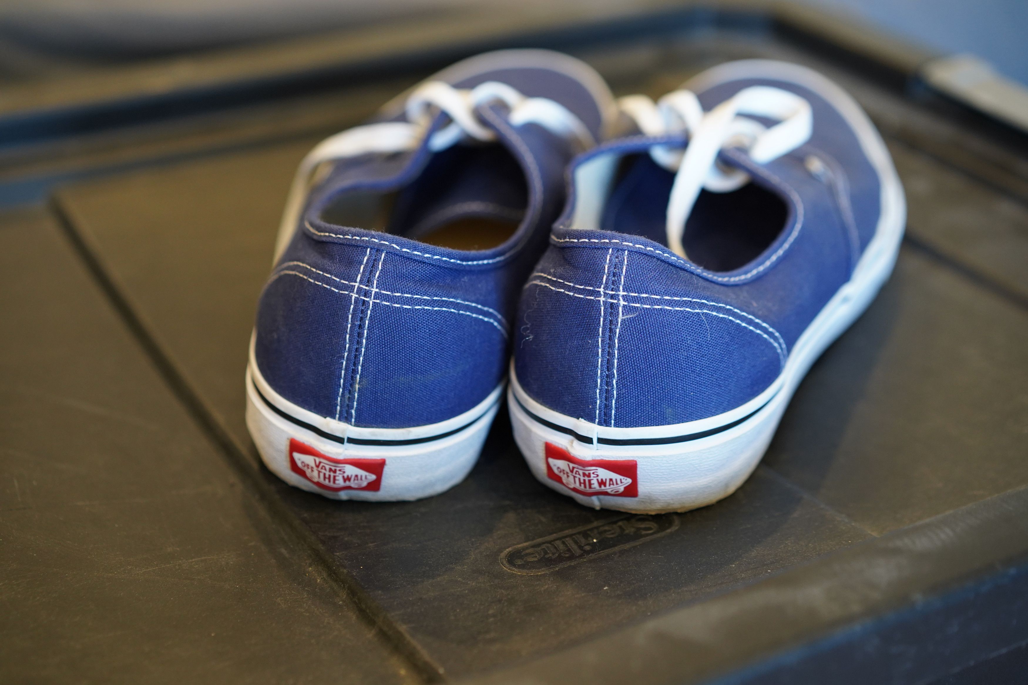Vans Vans Authentic Blue and Red (Two Pairs) Size US 11.5 / EU 44-45 - 4 Thumbnail