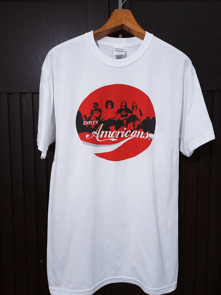 Band Tees Dirty American Band Coke Fashion English rock tour tee Size US M / EU 48-50 / 2 - 1 Thumbnail