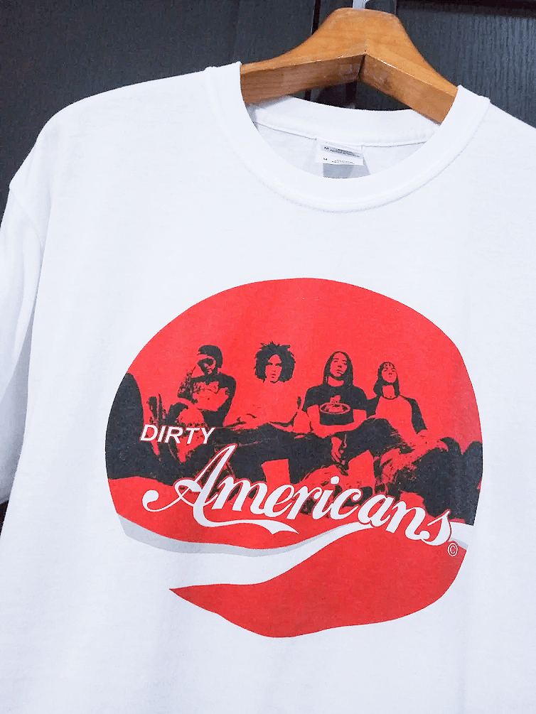 Band Tees Dirty American Band Coke Fashion English rock tour tee Size US M / EU 48-50 / 2 - 2 Thumbnail