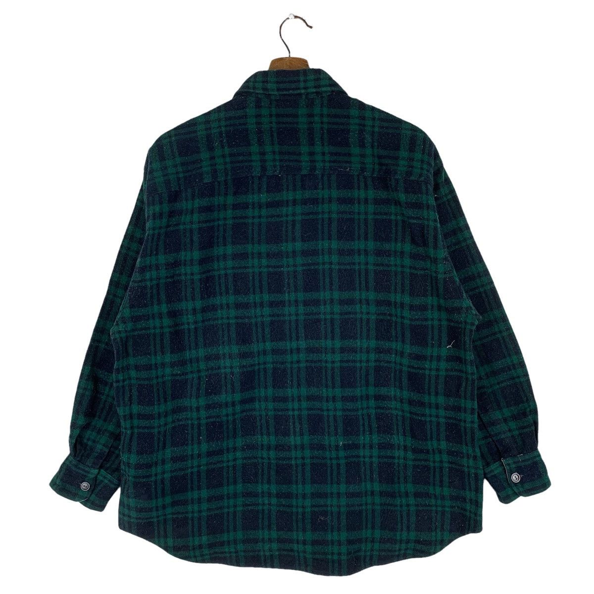 Japanese Brand Vintage Pract Studio Flannel Button Shirt Size US M / EU 48-50 / 2 - 4 Thumbnail