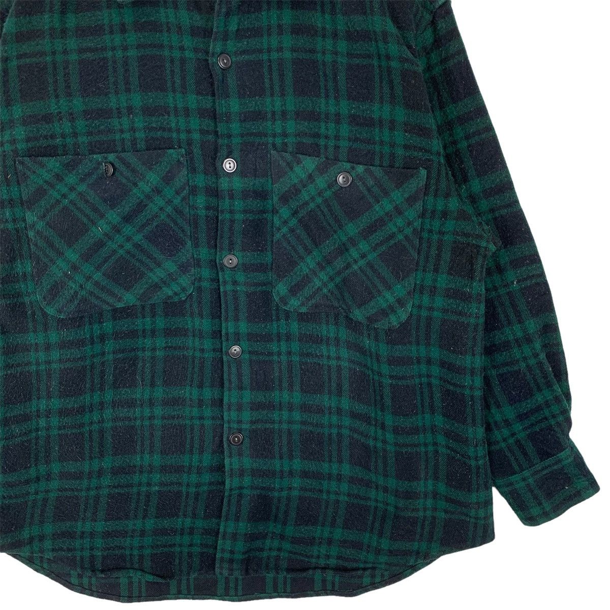 Japanese Brand Vintage Pract Studio Flannel Button Shirt Size US M / EU 48-50 / 2 - 3 Thumbnail